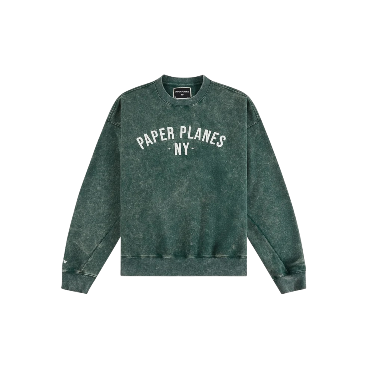 Paper Planes NY Felt Crewneck
