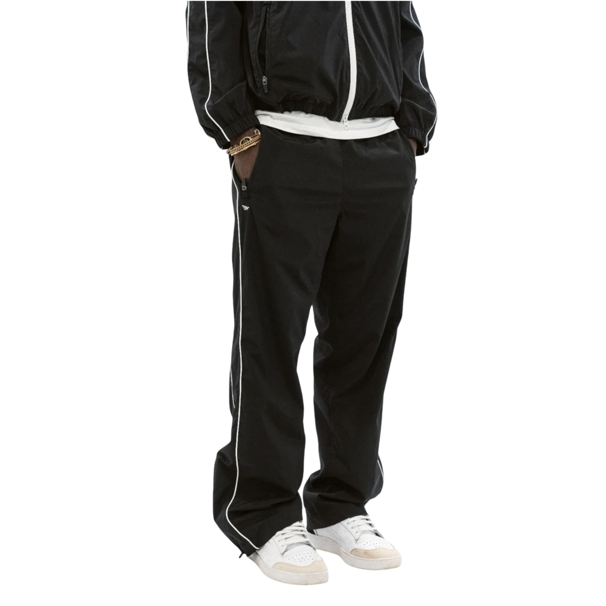 Paper Planes Lounge Track Pant(Black)