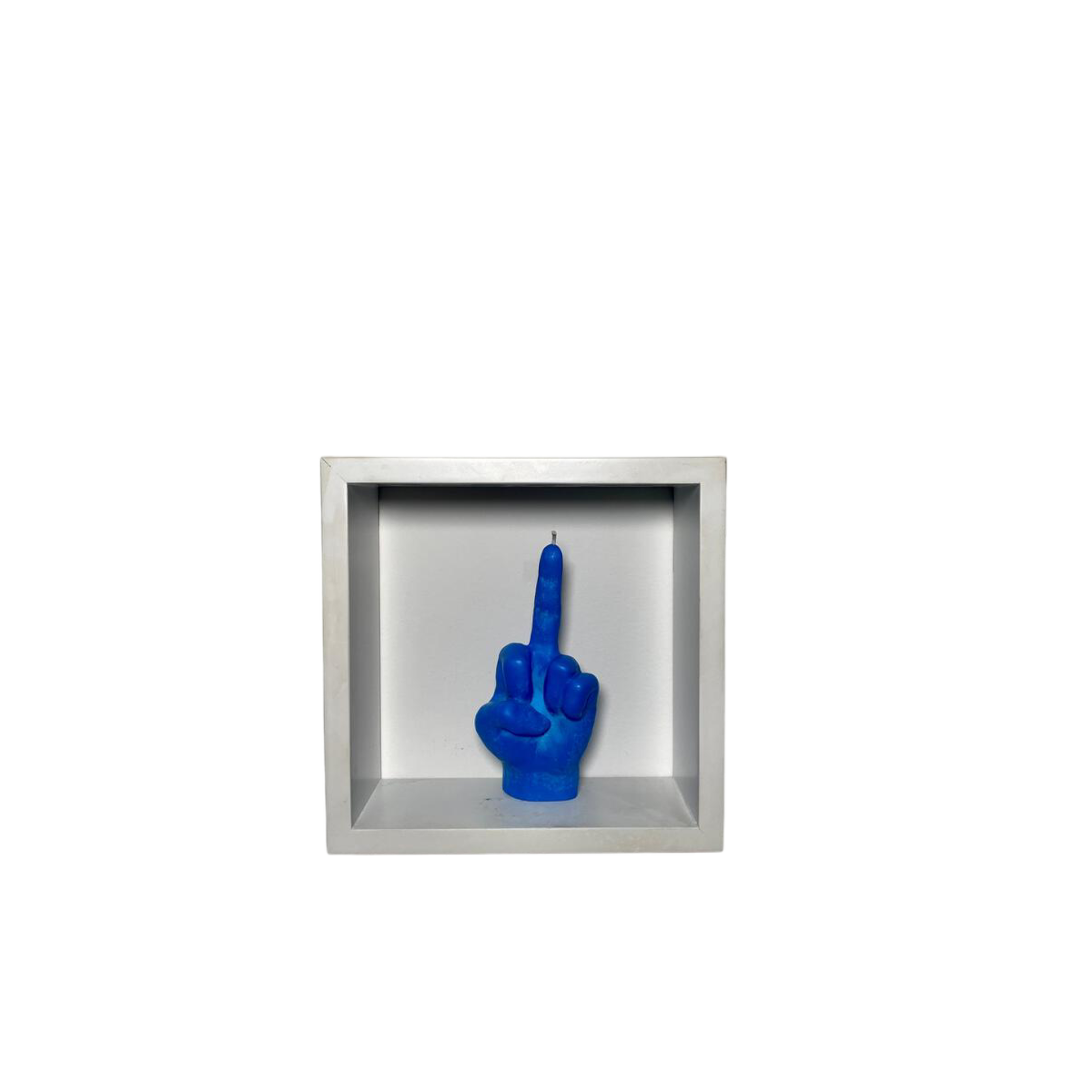 Lit Palms Icon Hand Candle
