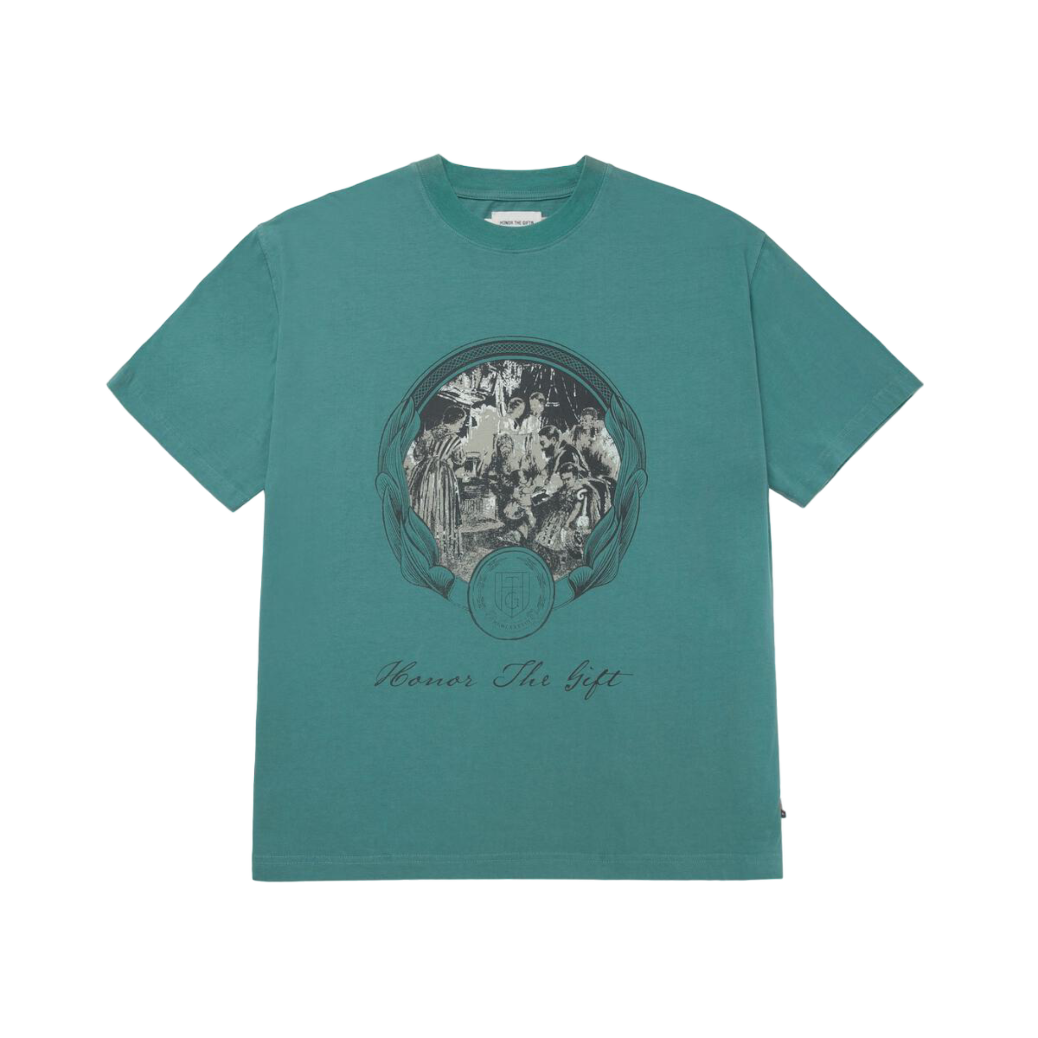 Honor The Gift Past and Future T-Shirt - Teal