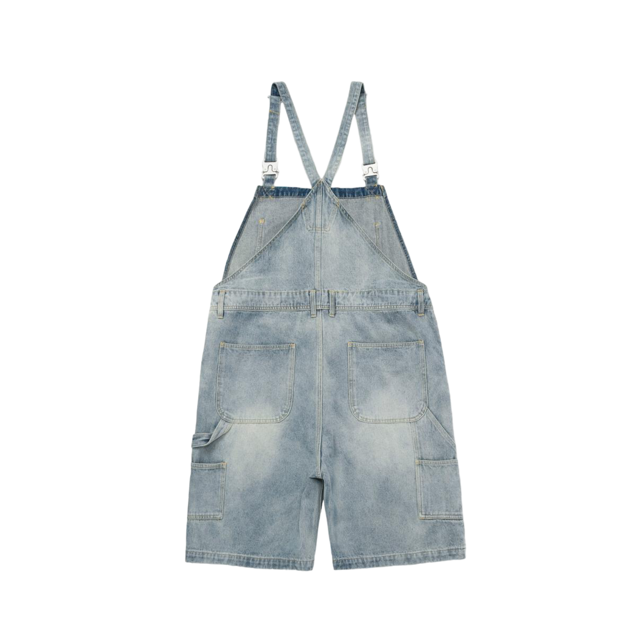 Honor The Gift Overall Short - Indigo