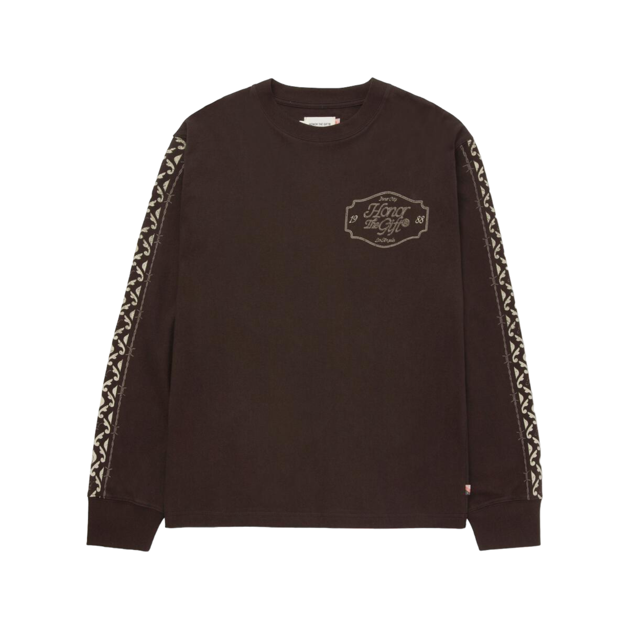 Honor The Gift Pattern L/S T-Shirt