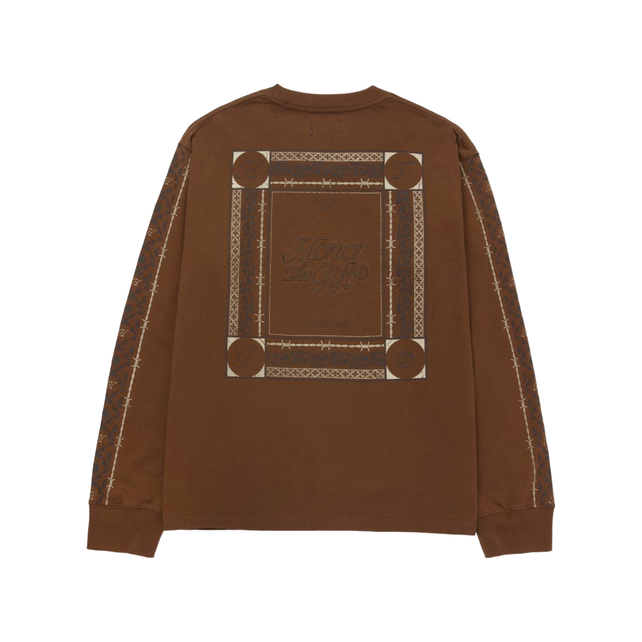 Honor The Gift Pattern L/S T-Shirt