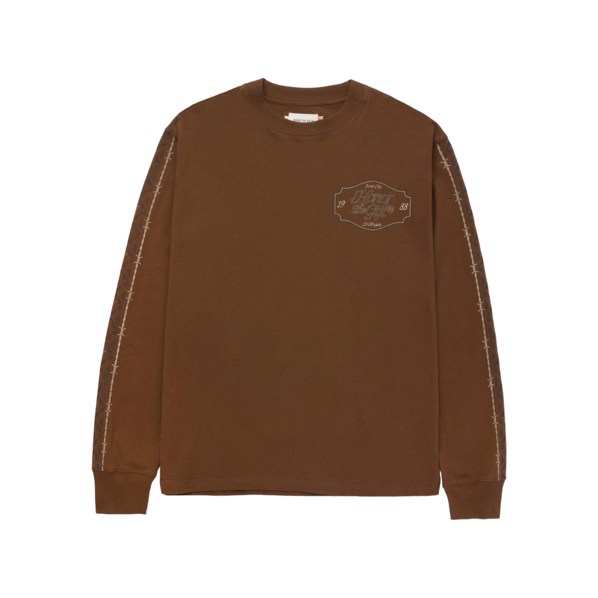 Honor The Gift Pattern L/S T-Shirt