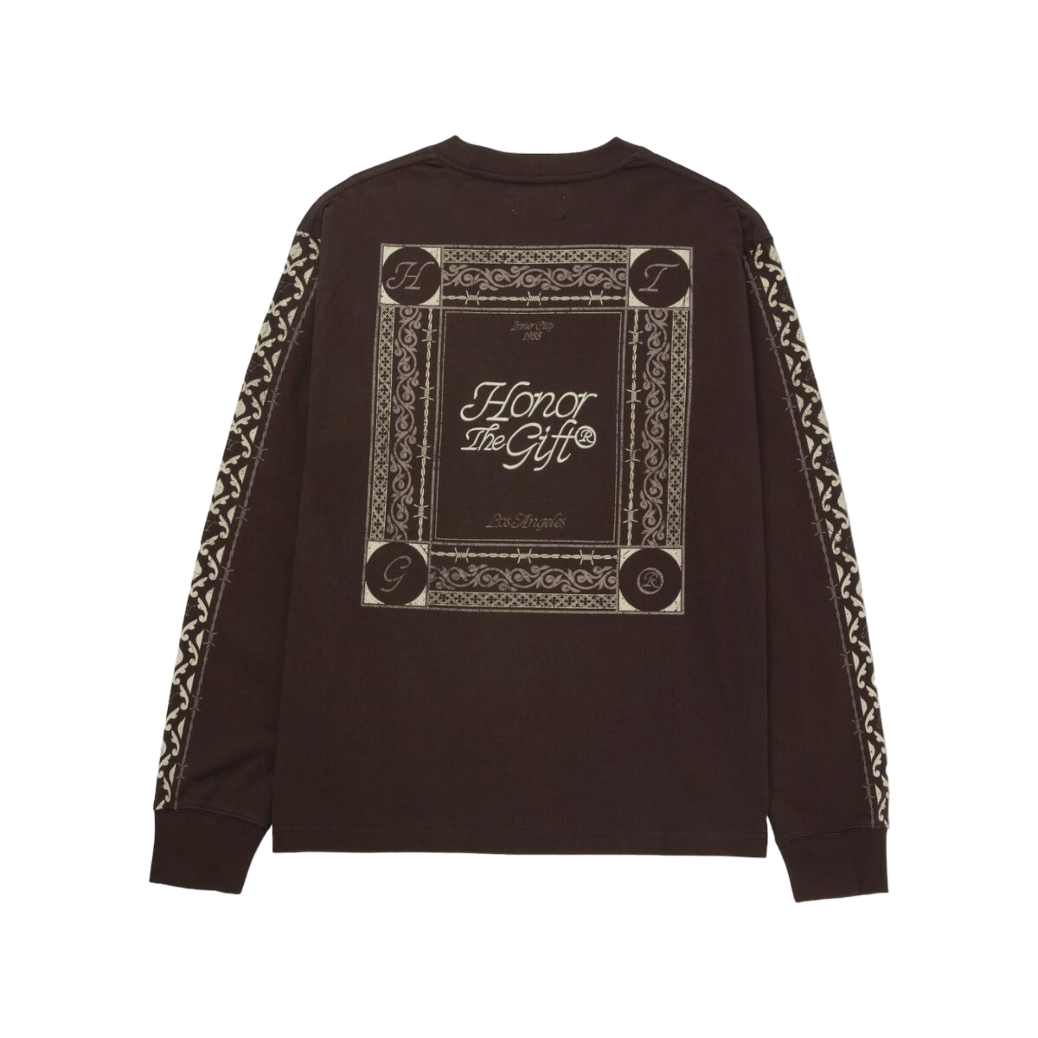 Honor The Gift Pattern L/S T-Shirt