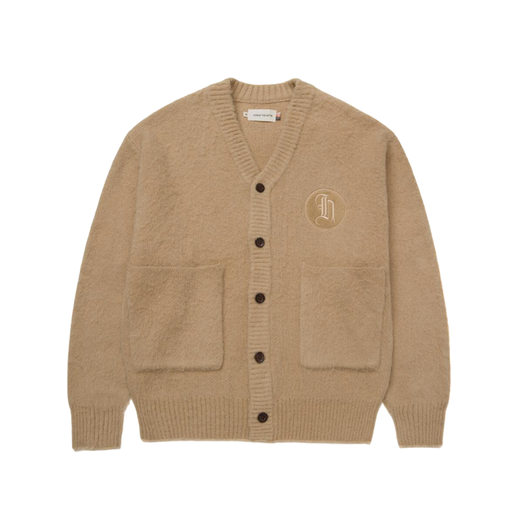Honor The Gift Stamped Patch Cardigan