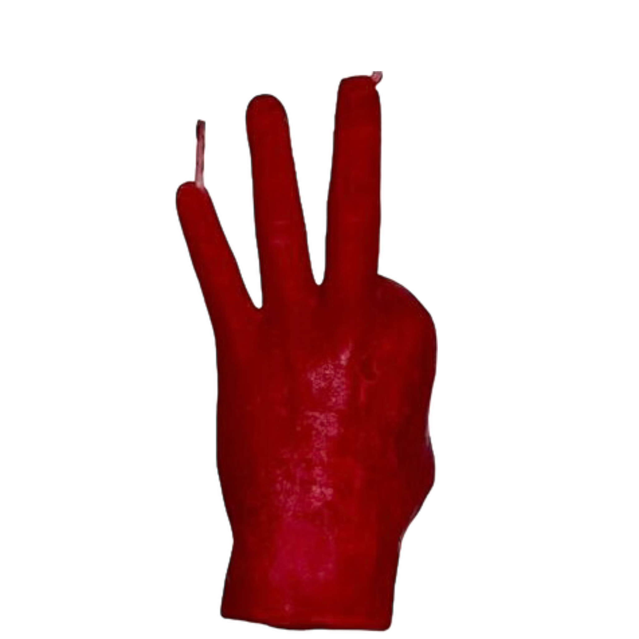 Lit Palms Icon Hand Candle