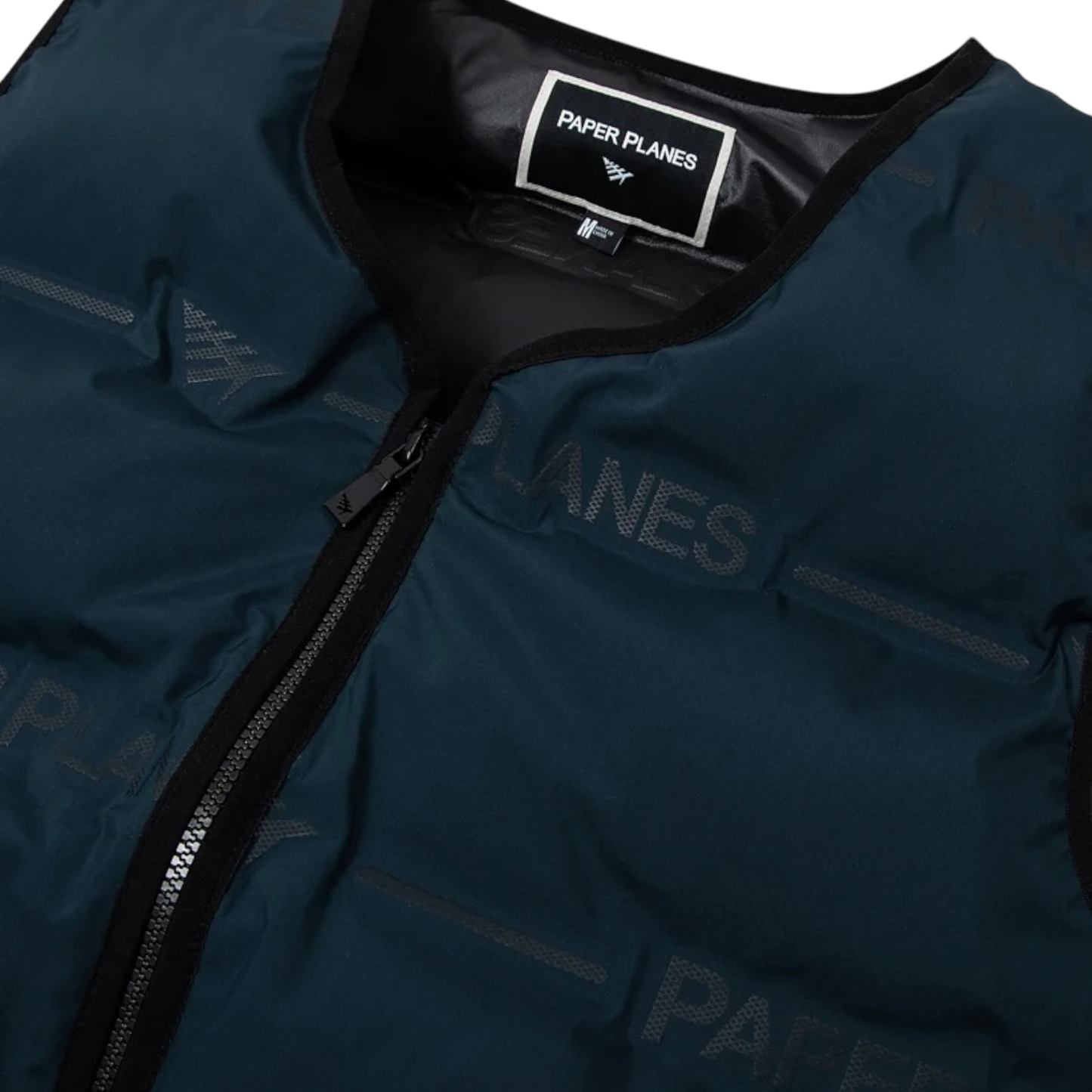Embossed Puffer Vest