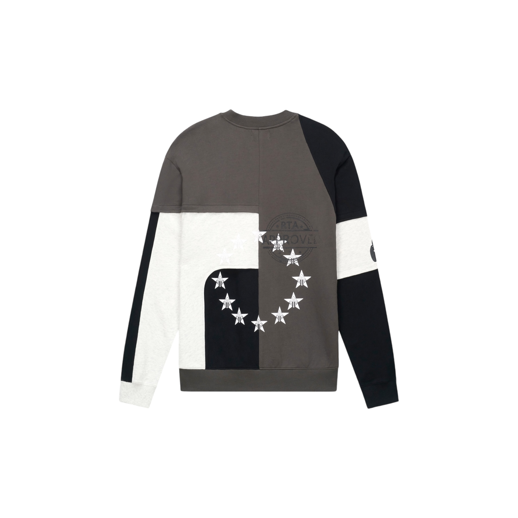 RTA Charles | Black White Grey Patchwork