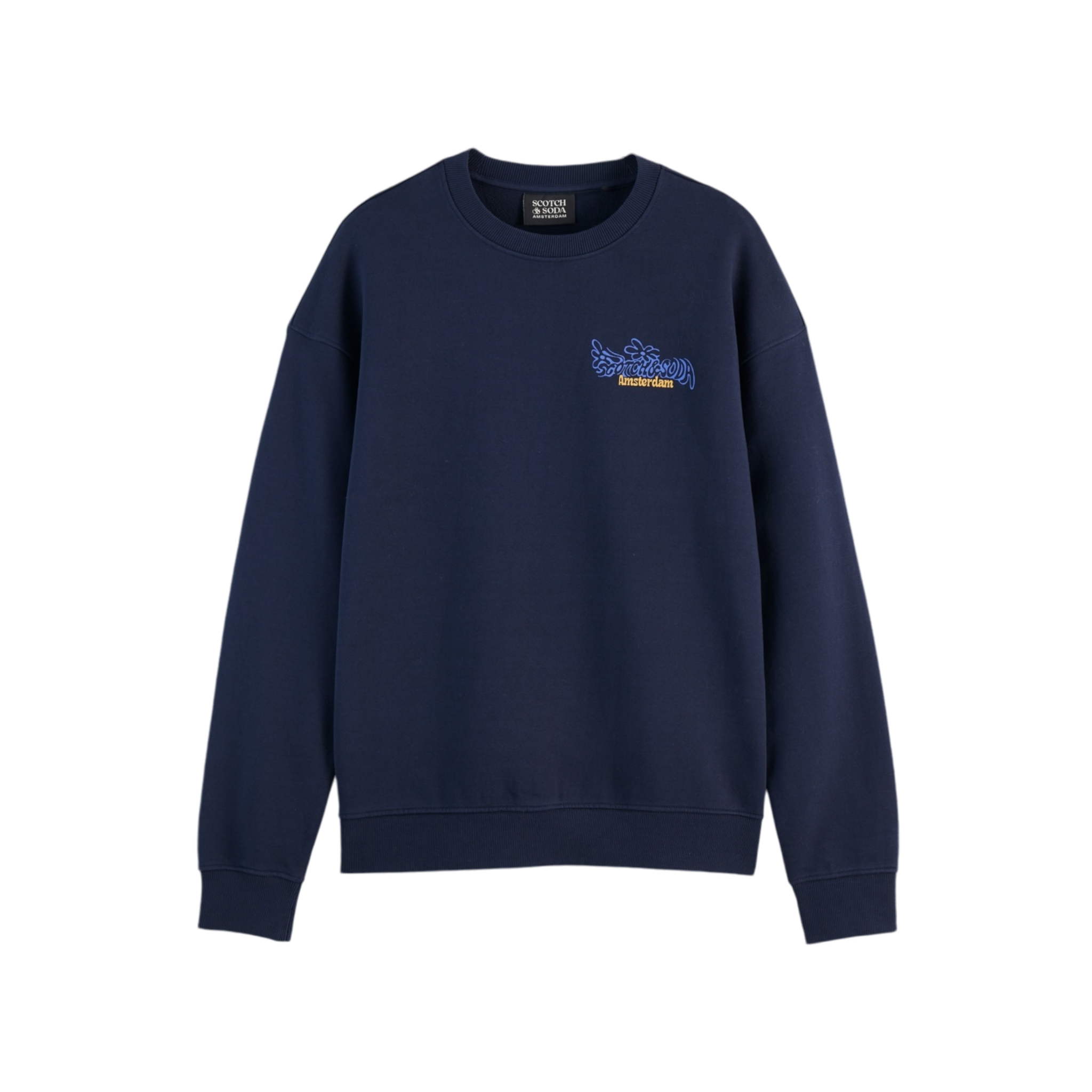 Scotch And Soda Destination Unknown Printed Sweatshirt