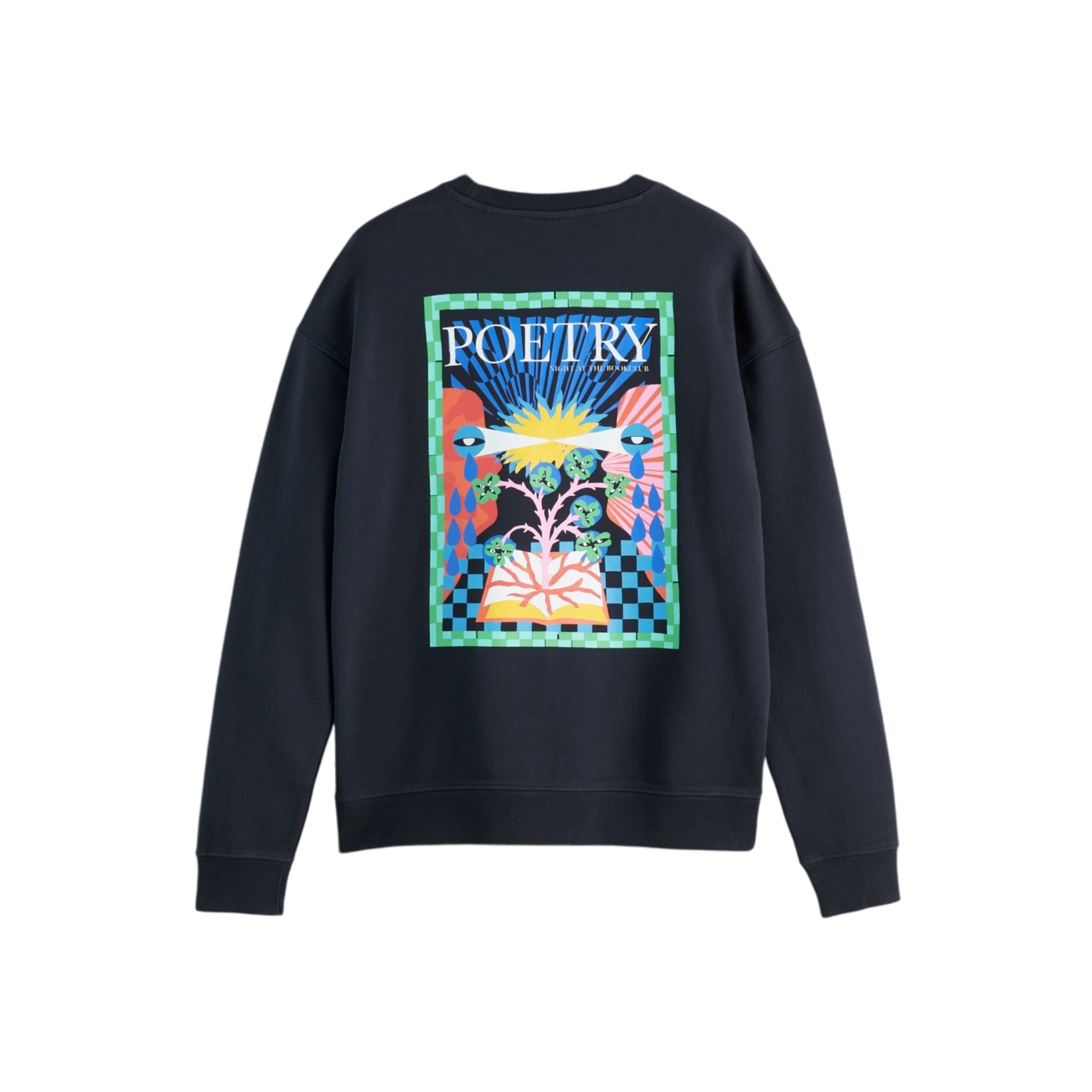 Scotch And Soda Poetry Printed Sweatshirt