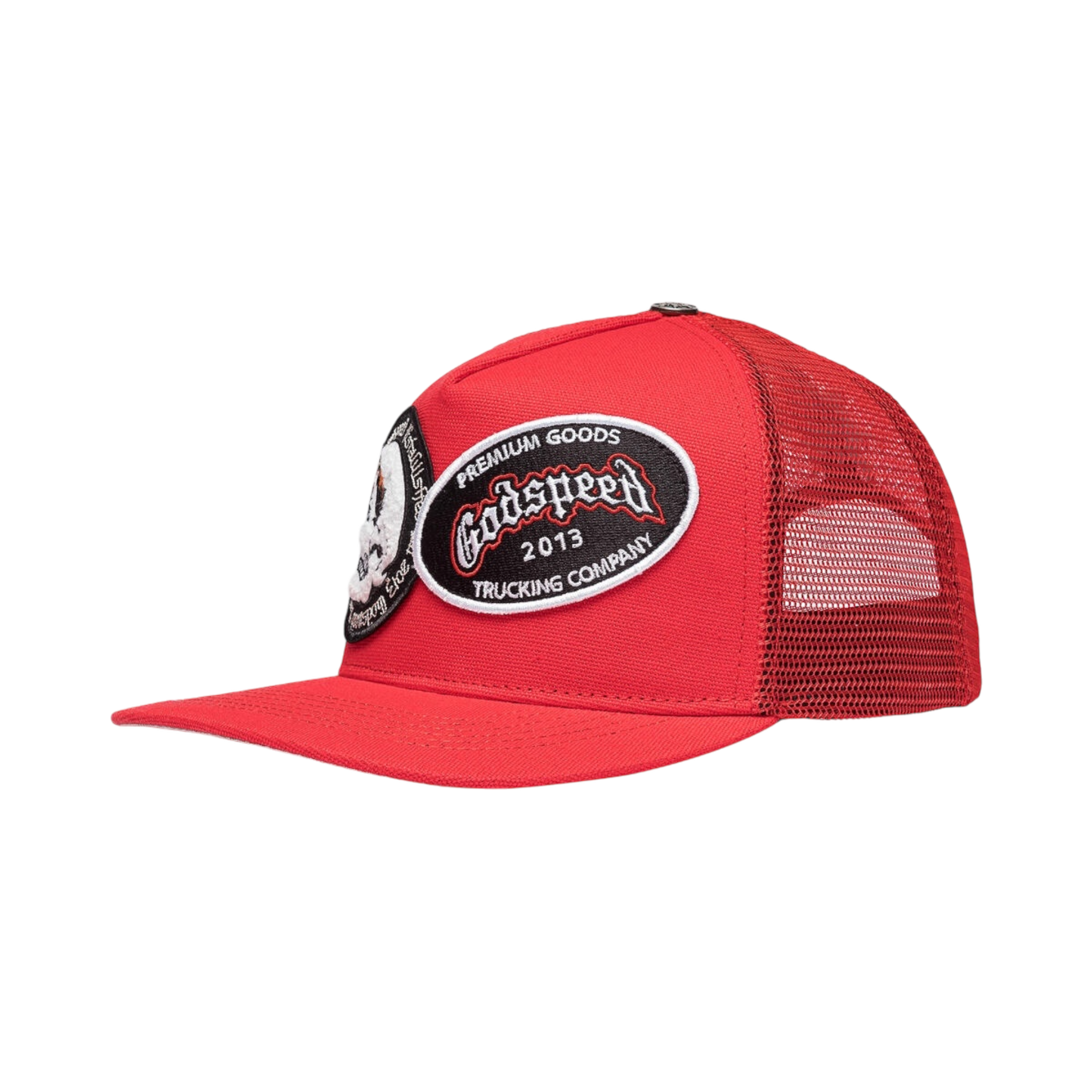 OG Dual Patch Trucker (Red)