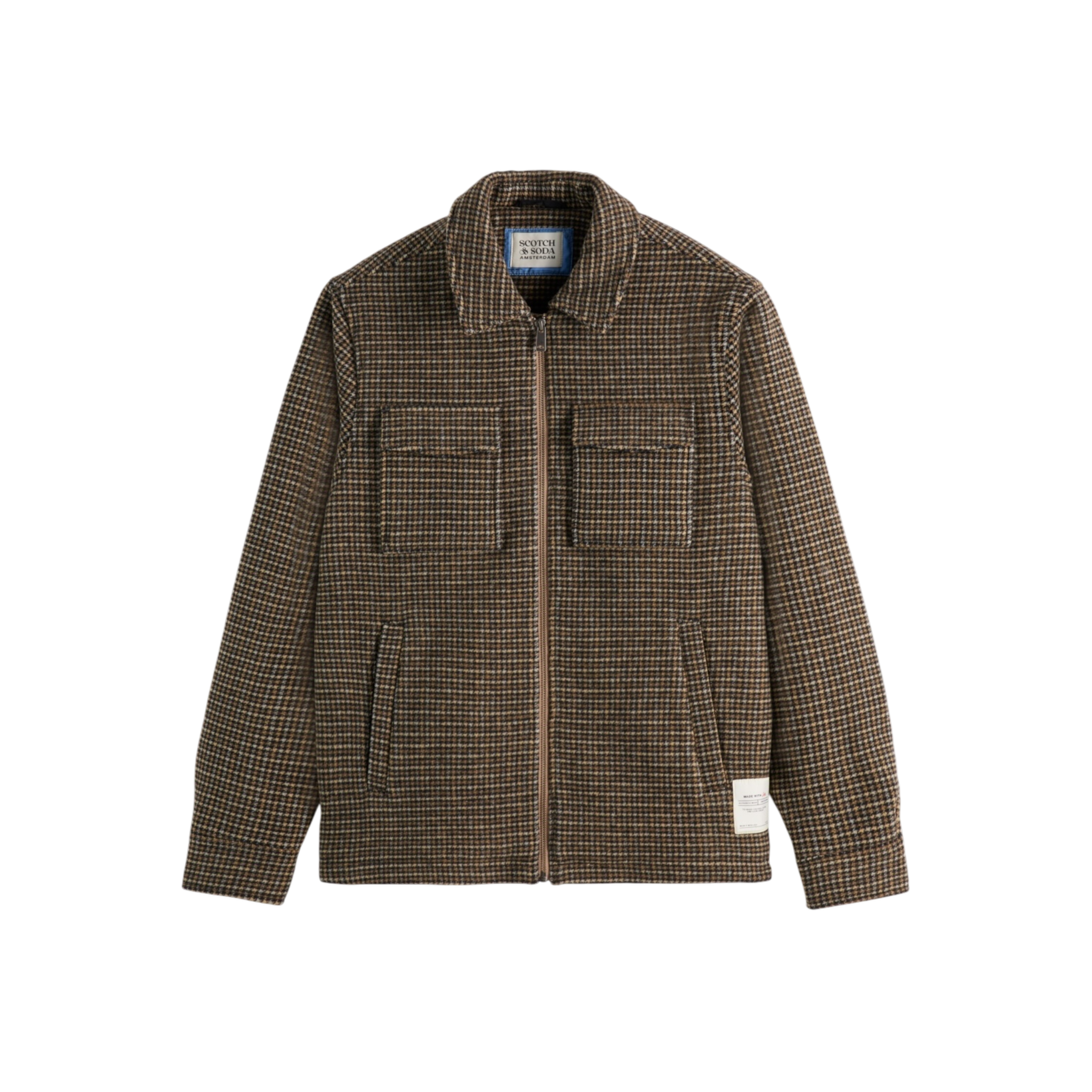Scotch And Soda Wool Blend Jacket