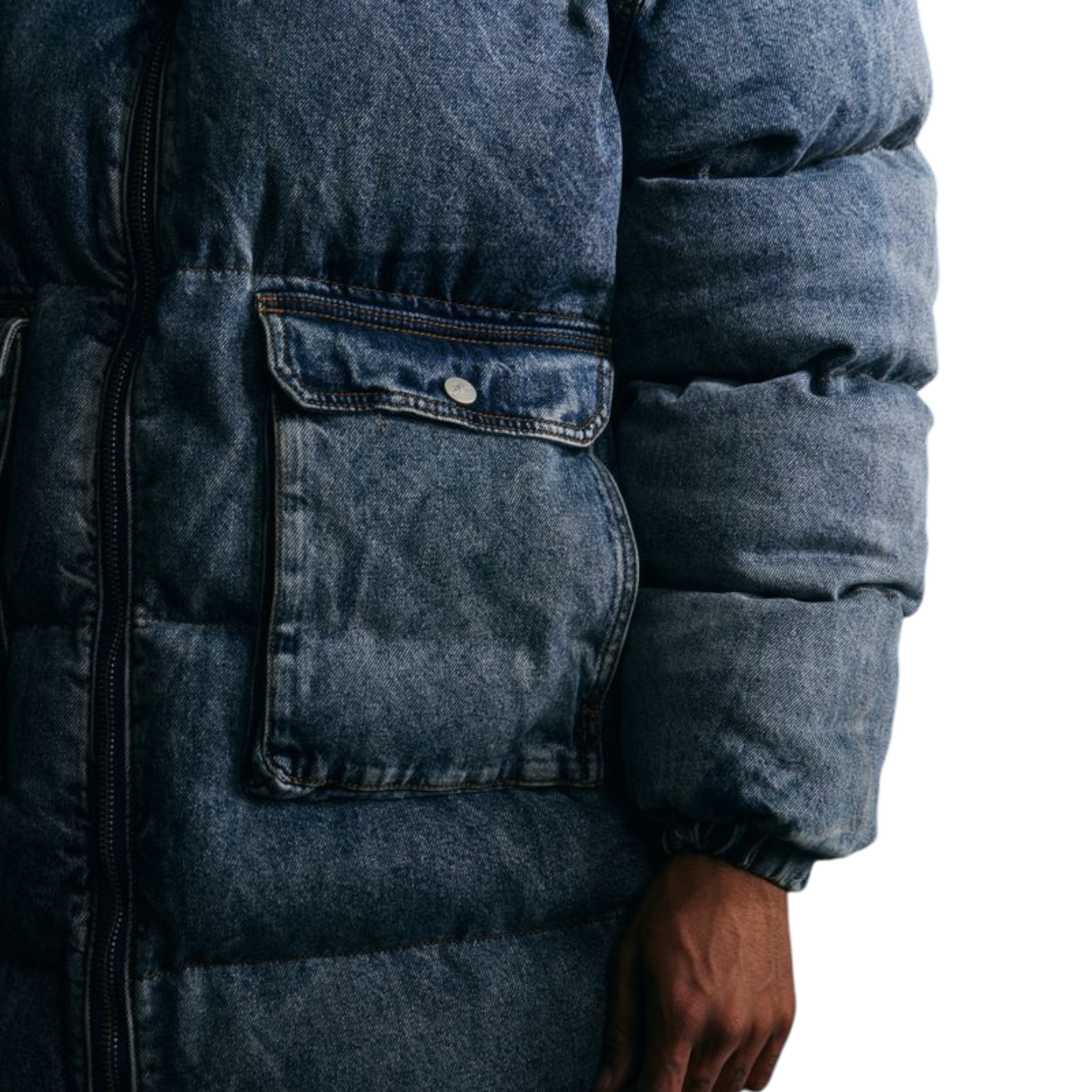 Diet Starts Monday Denim Parka