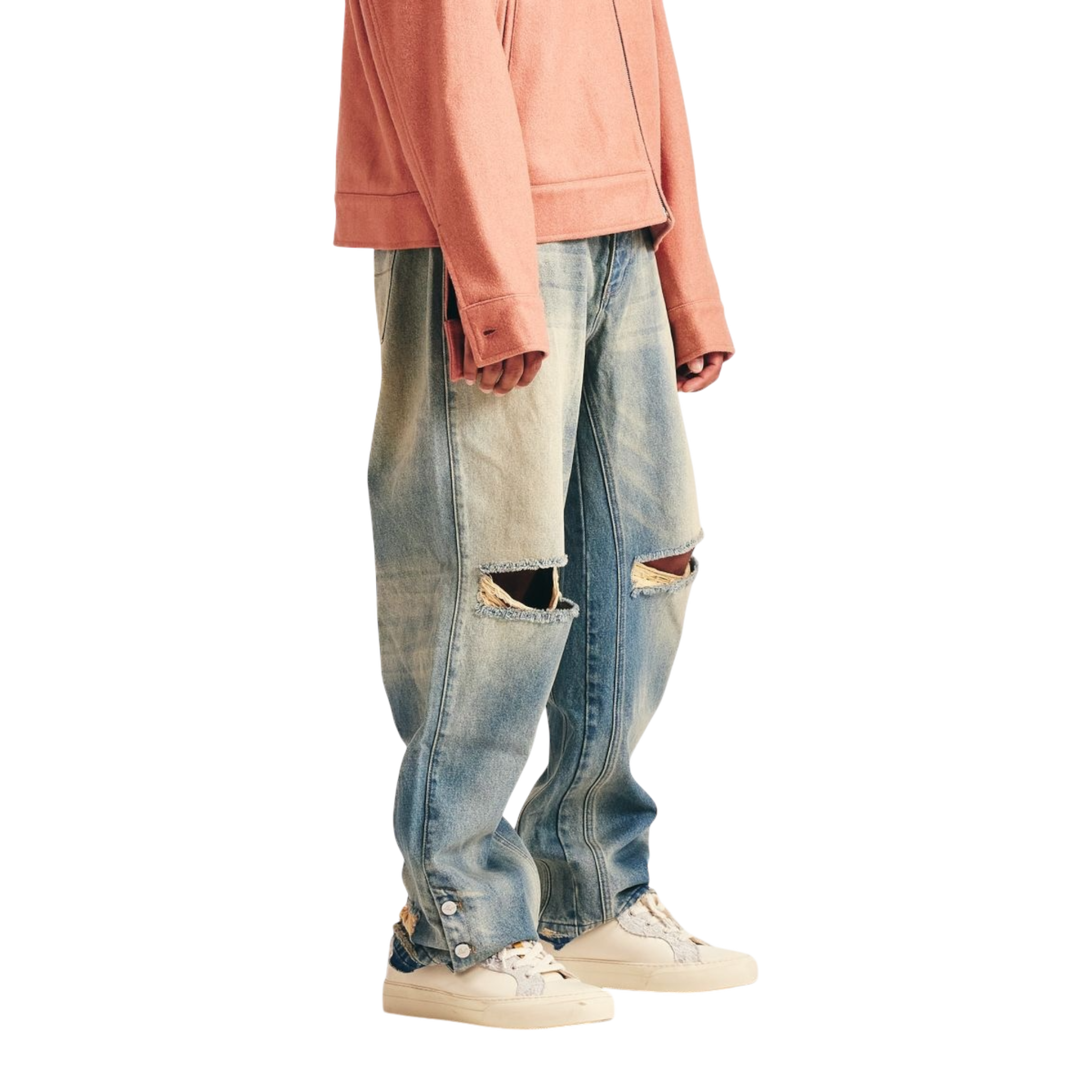 Diet Starts Monday Distressed Denim