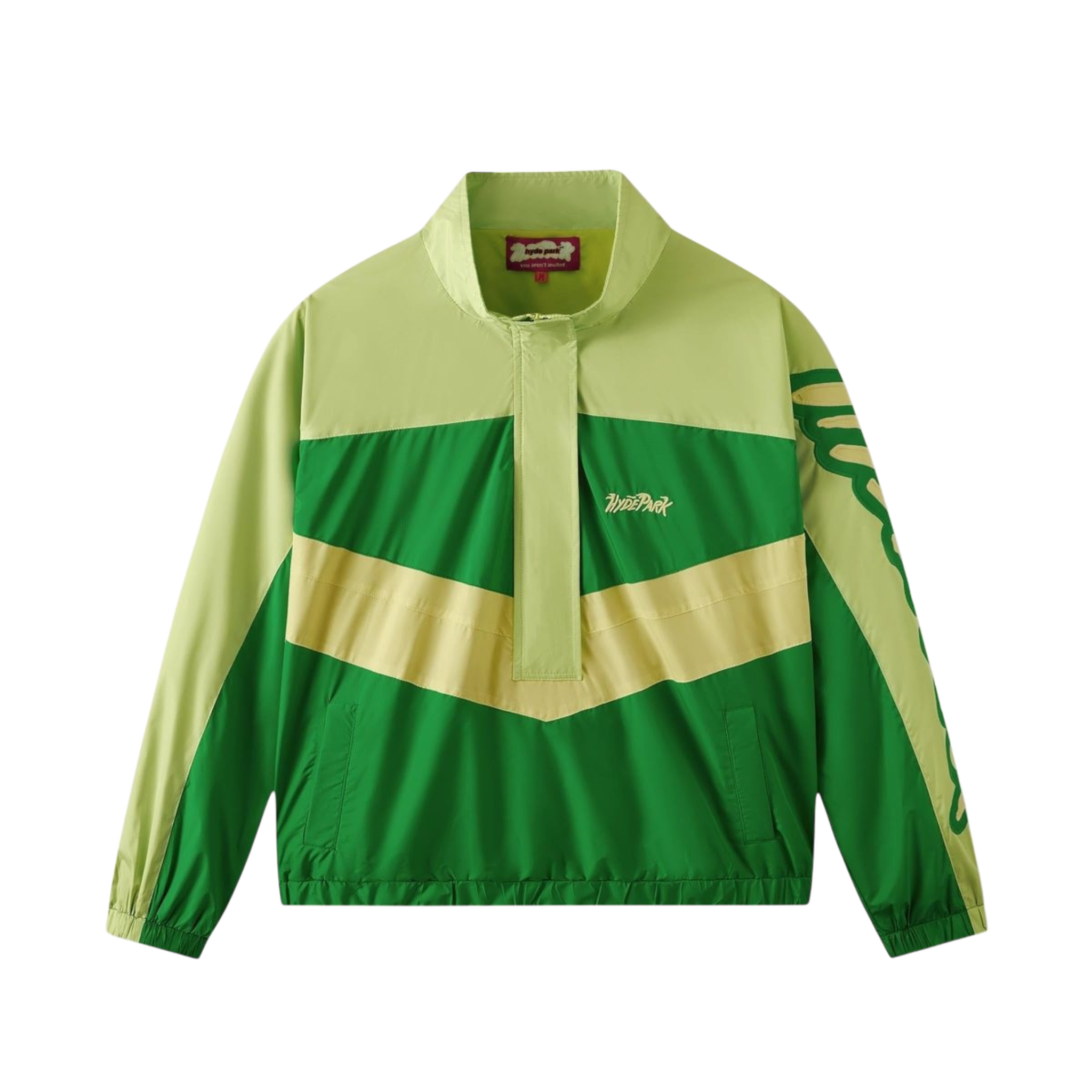Hyde Park Street Team Windbreaker Jacket - Green