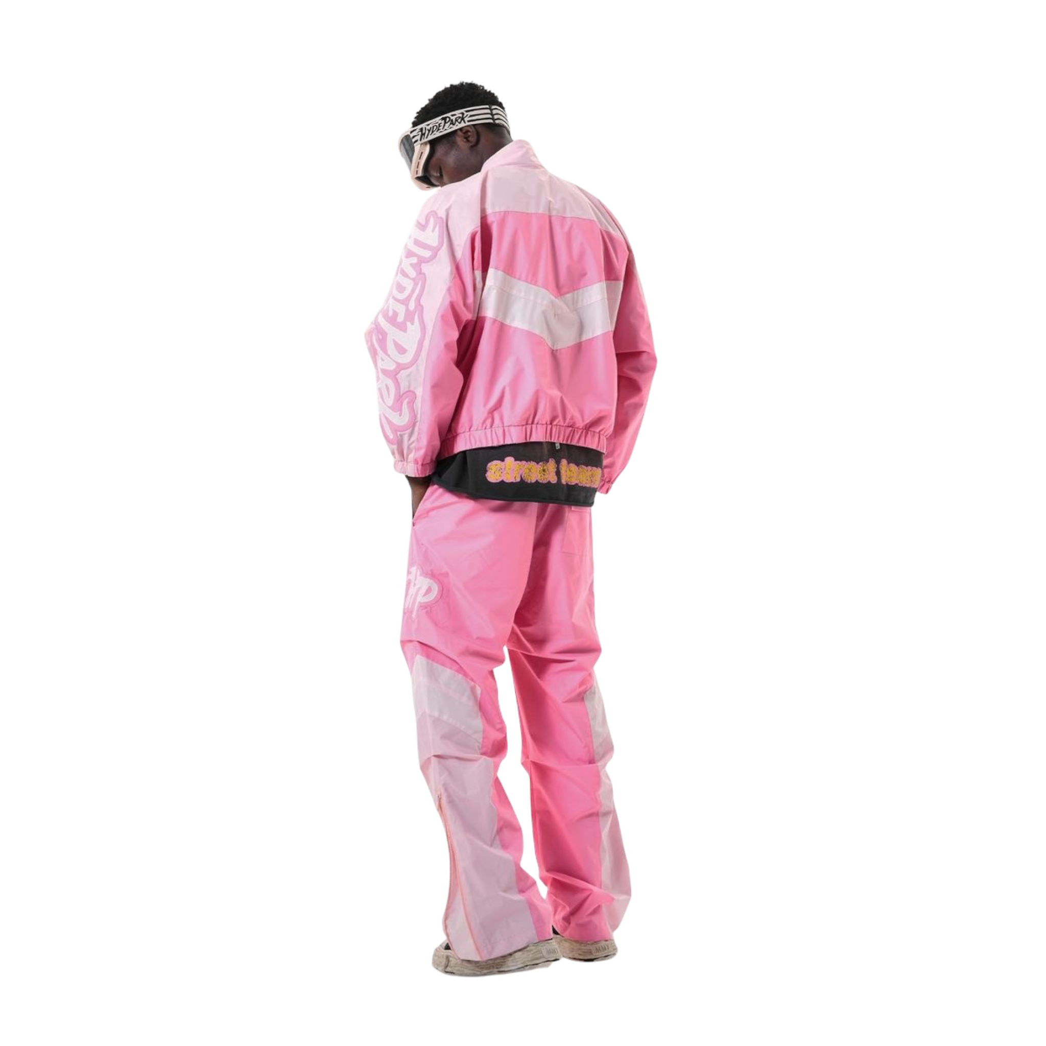 Hyde Park Street Team Windbreaker Jacket - Pink