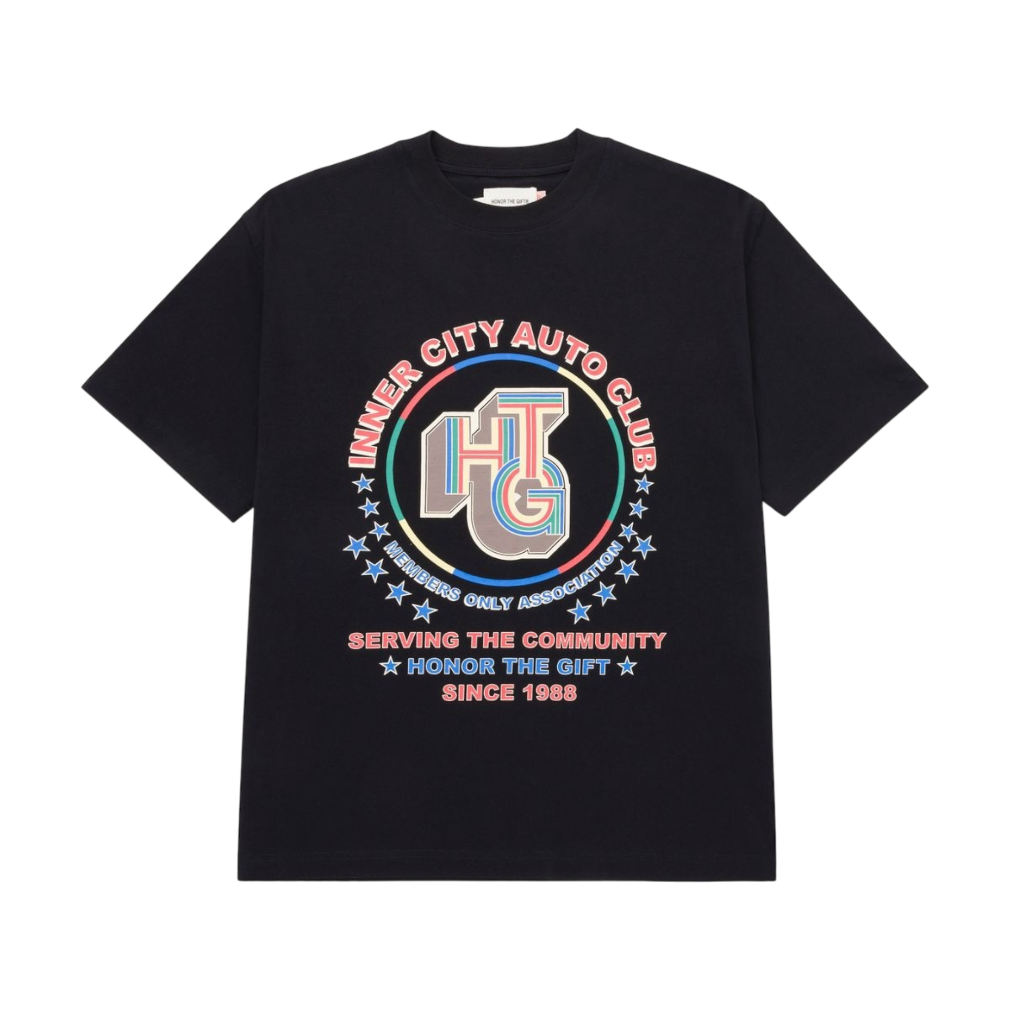 Honor The Gift Auto Association Tee - Black