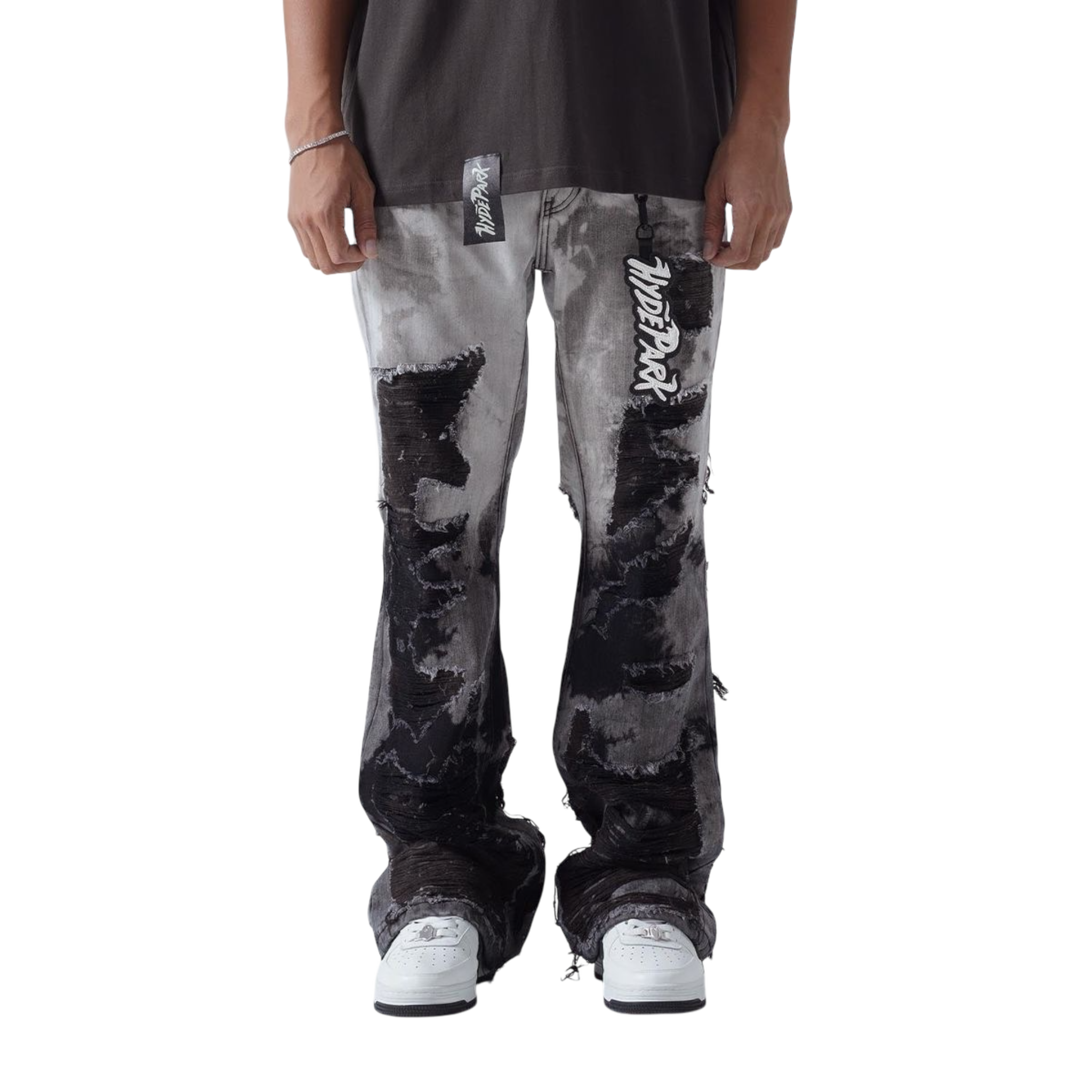 Hyde Park Denim Pants - Oblivion - Ombre Black