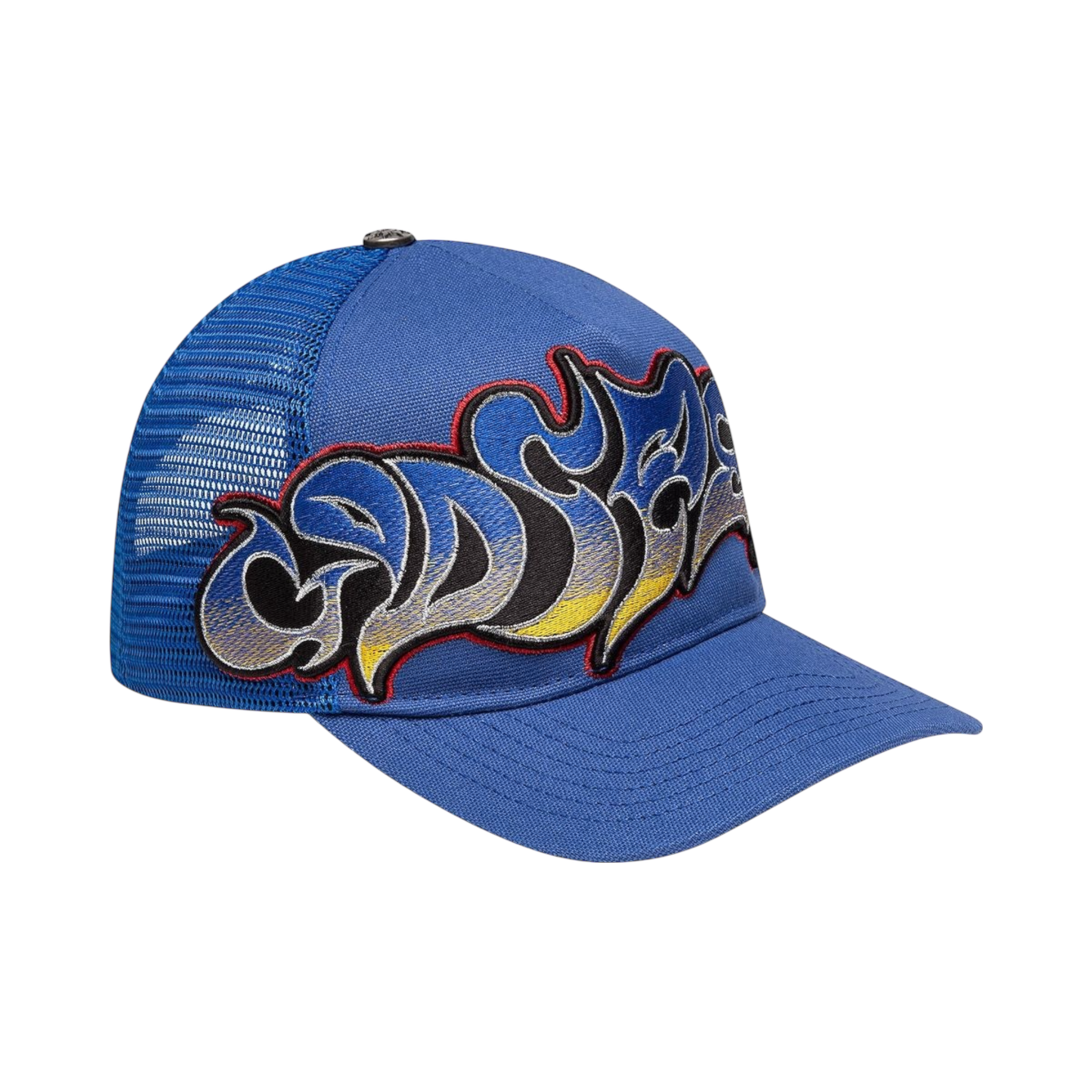 Godspeed Neo Trucker Hat (Blue/Yellow/Red)