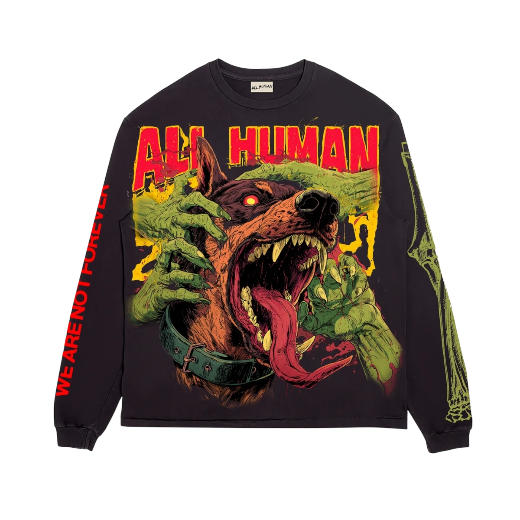 All Human Cujo Long Sleeve Tee