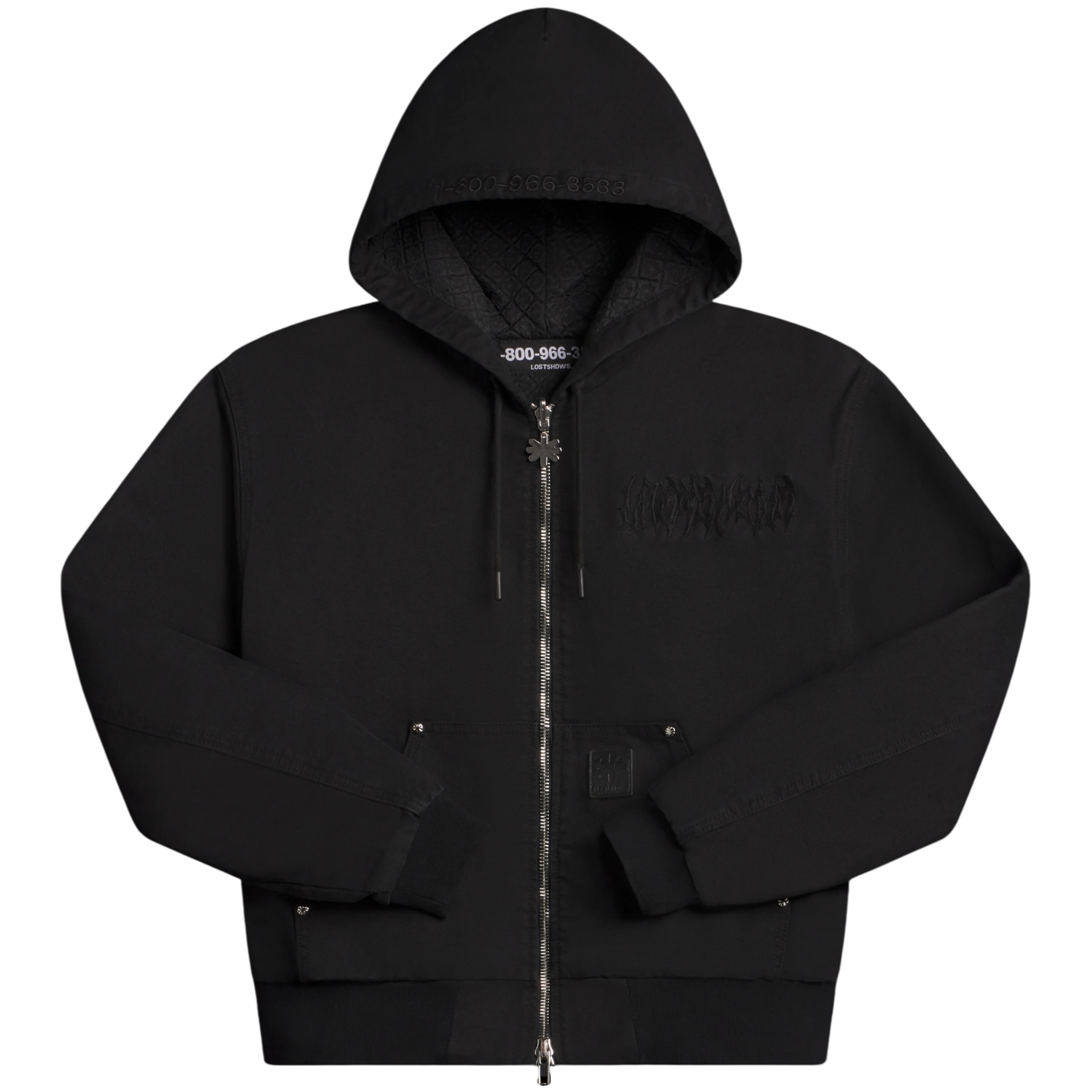 Lost Shdws Reversible Detached Work Jacket (Oil)