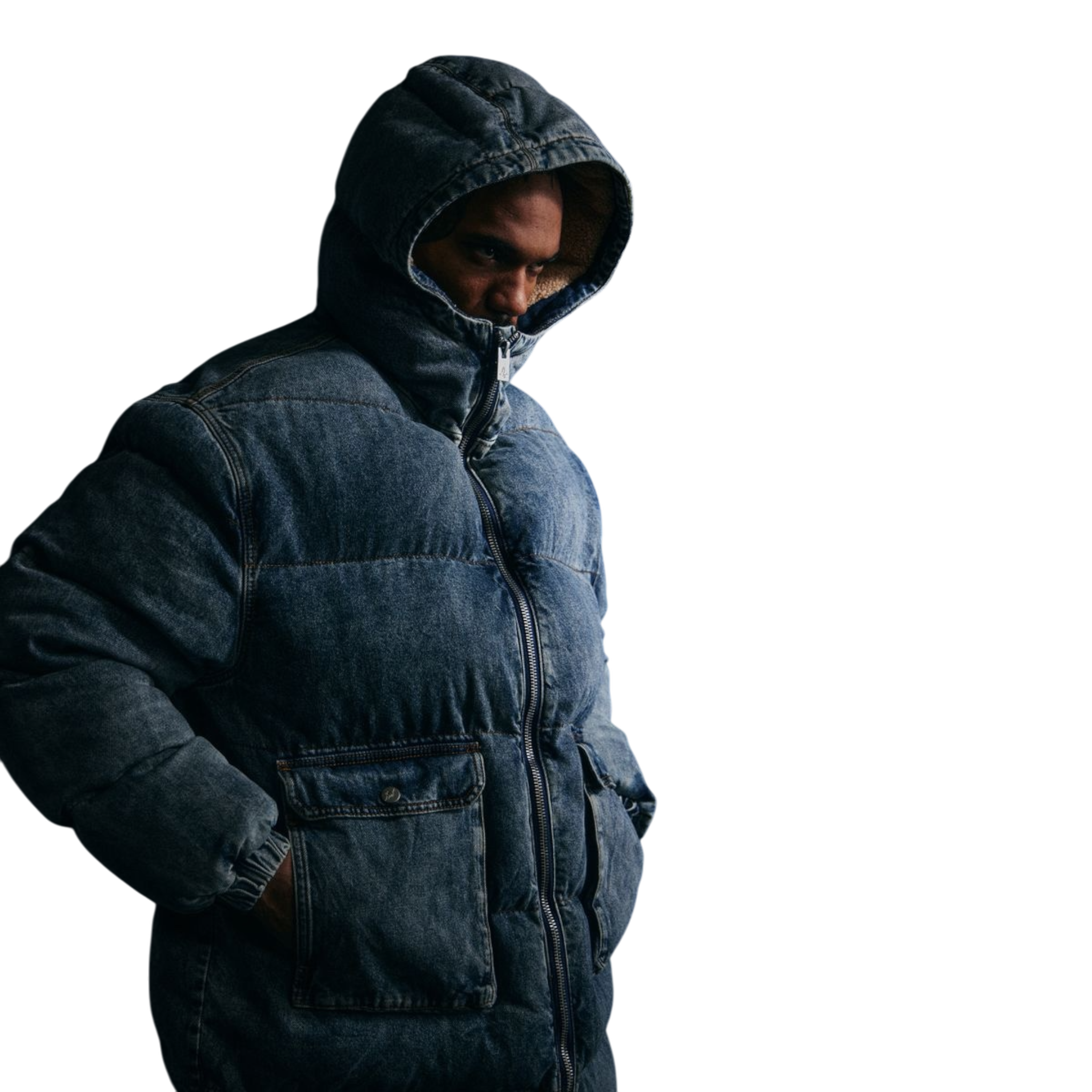 Diet Starts Monday Denim Parka