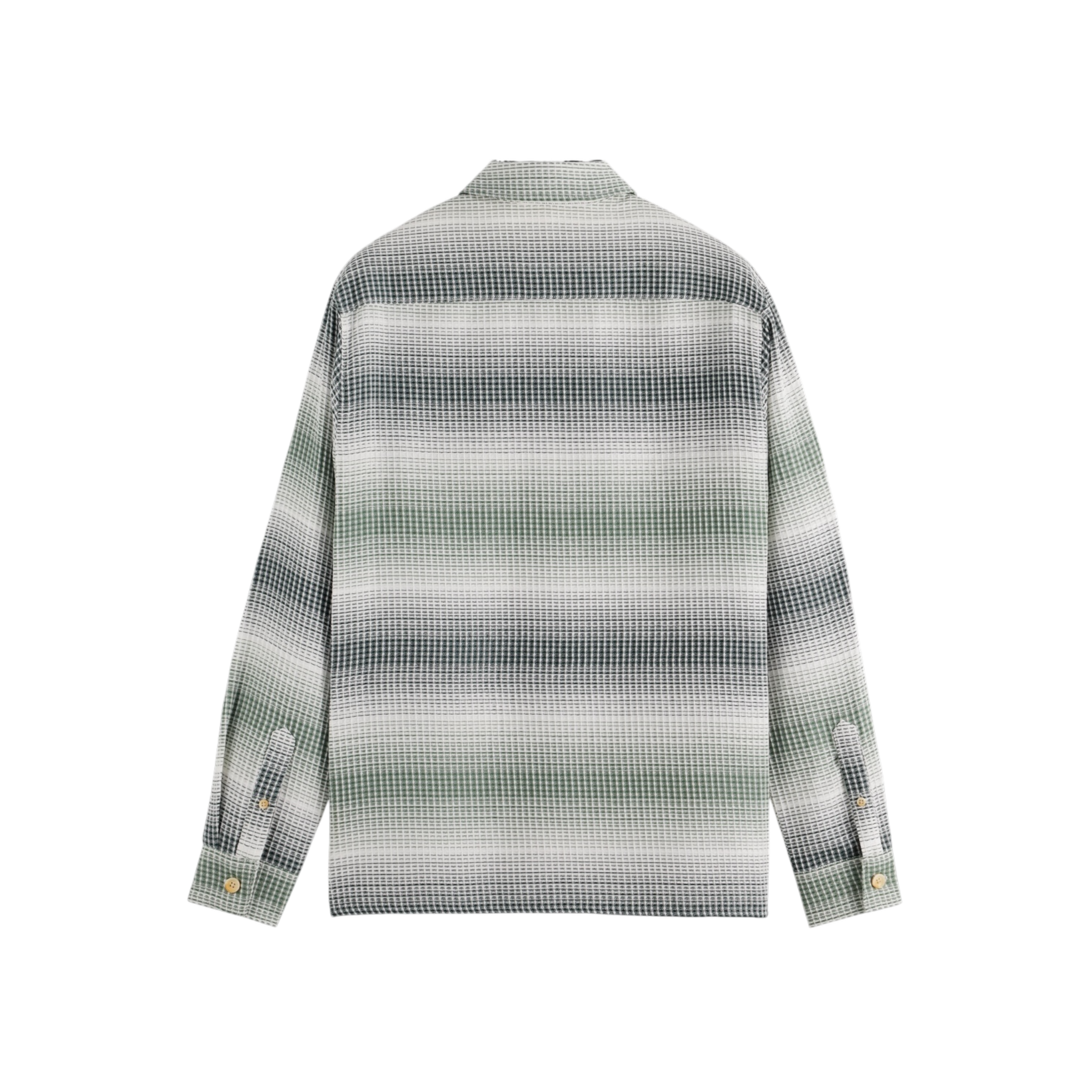 Scotch And Soda Relaxed Fit Stripe Waffle Shirt