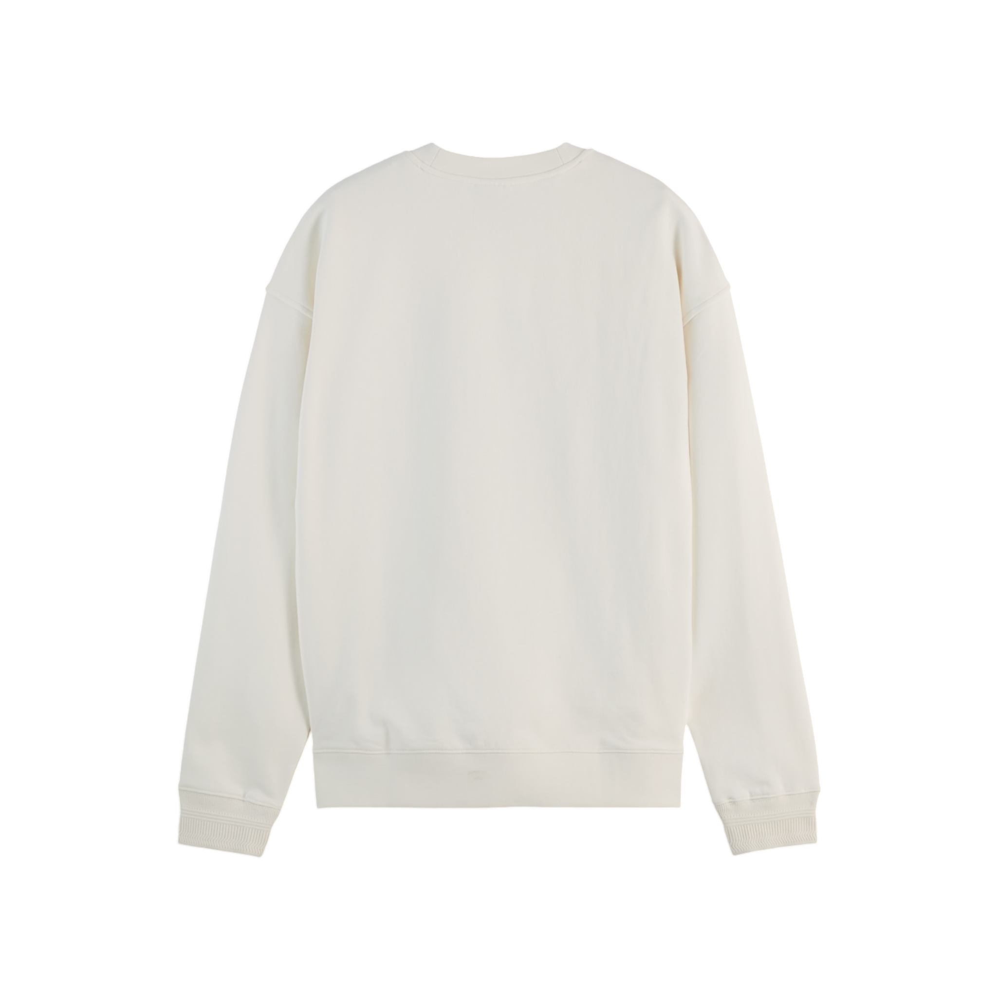 Scotch And Soda Embroidered Tennis Artwork Relaxed Fit Sweatshirt