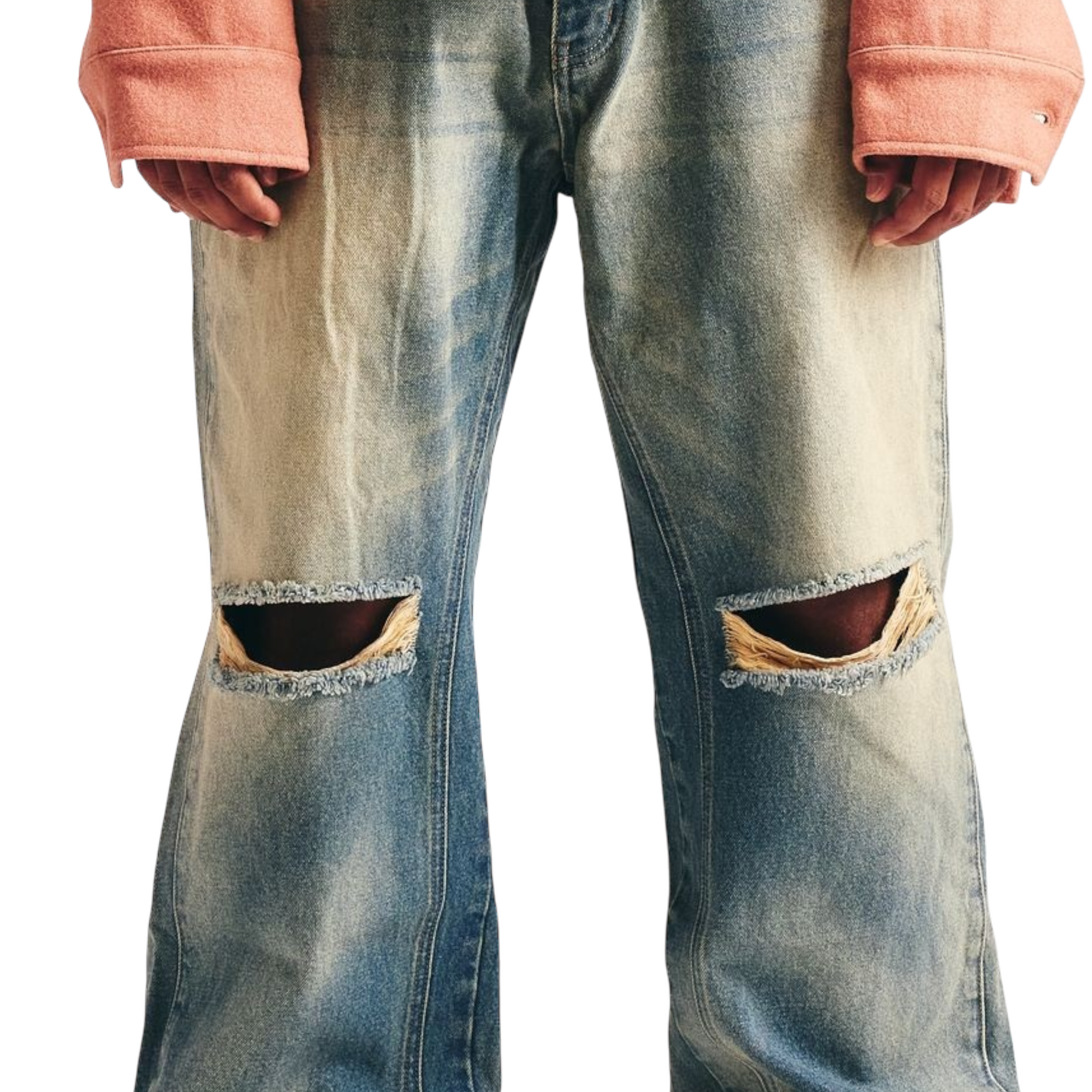 Diet Starts Monday Distressed Denim