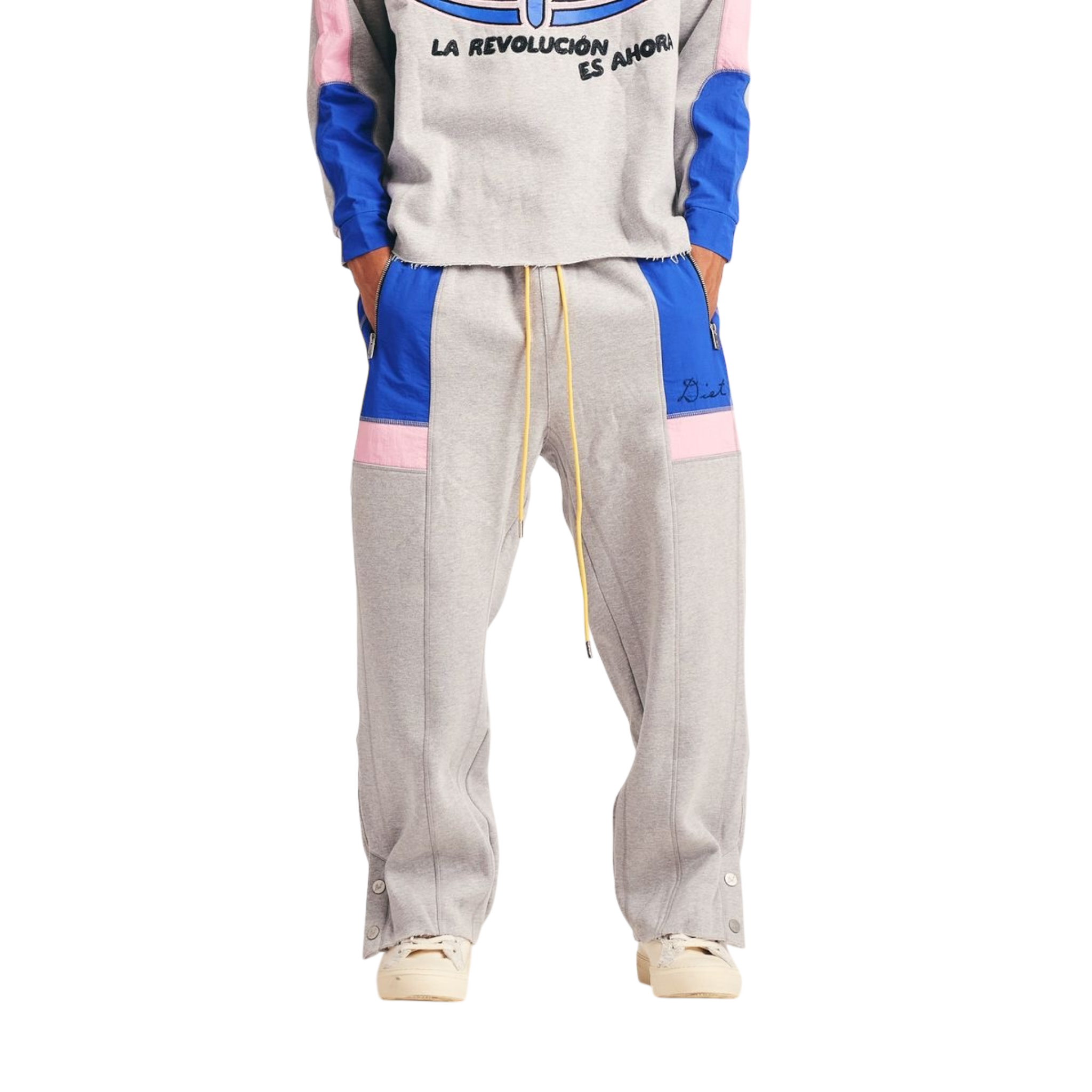 Diet Starts Monday Warm Up Racer Pants