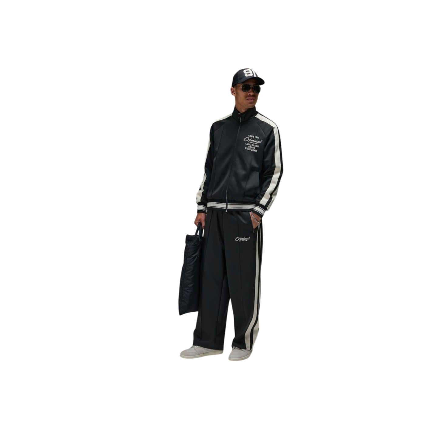 Pink Tuck Jogger