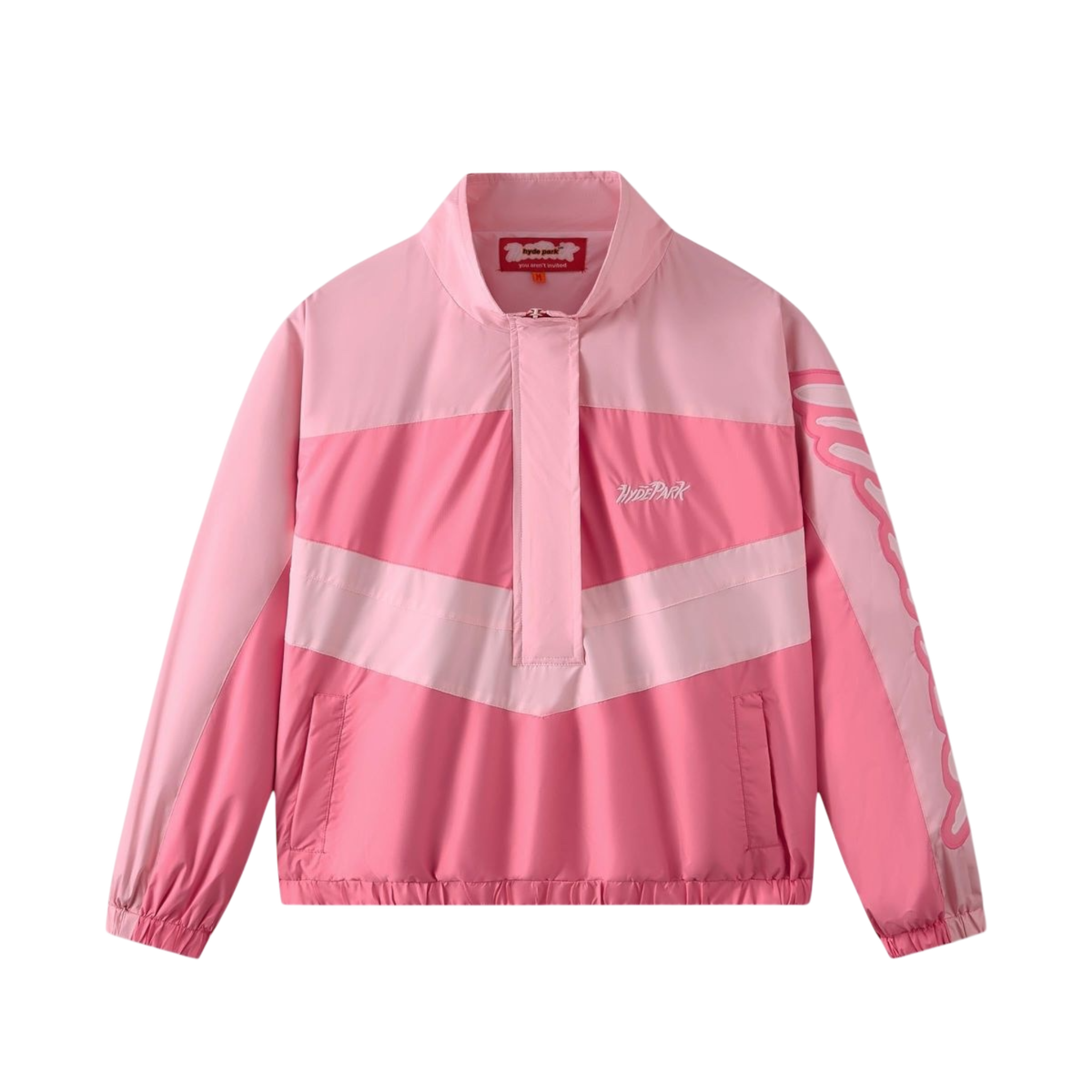 Hyde Park Street Team Windbreaker Jacket - Pink