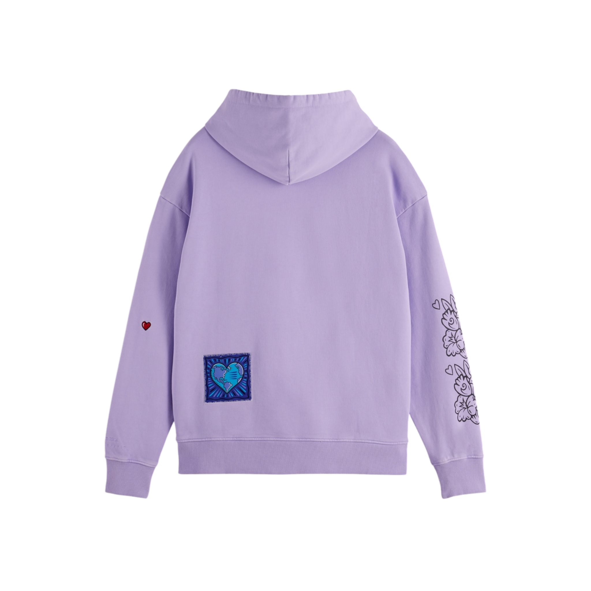 Scotch And Soda Burton Morris Artwork Hoodie