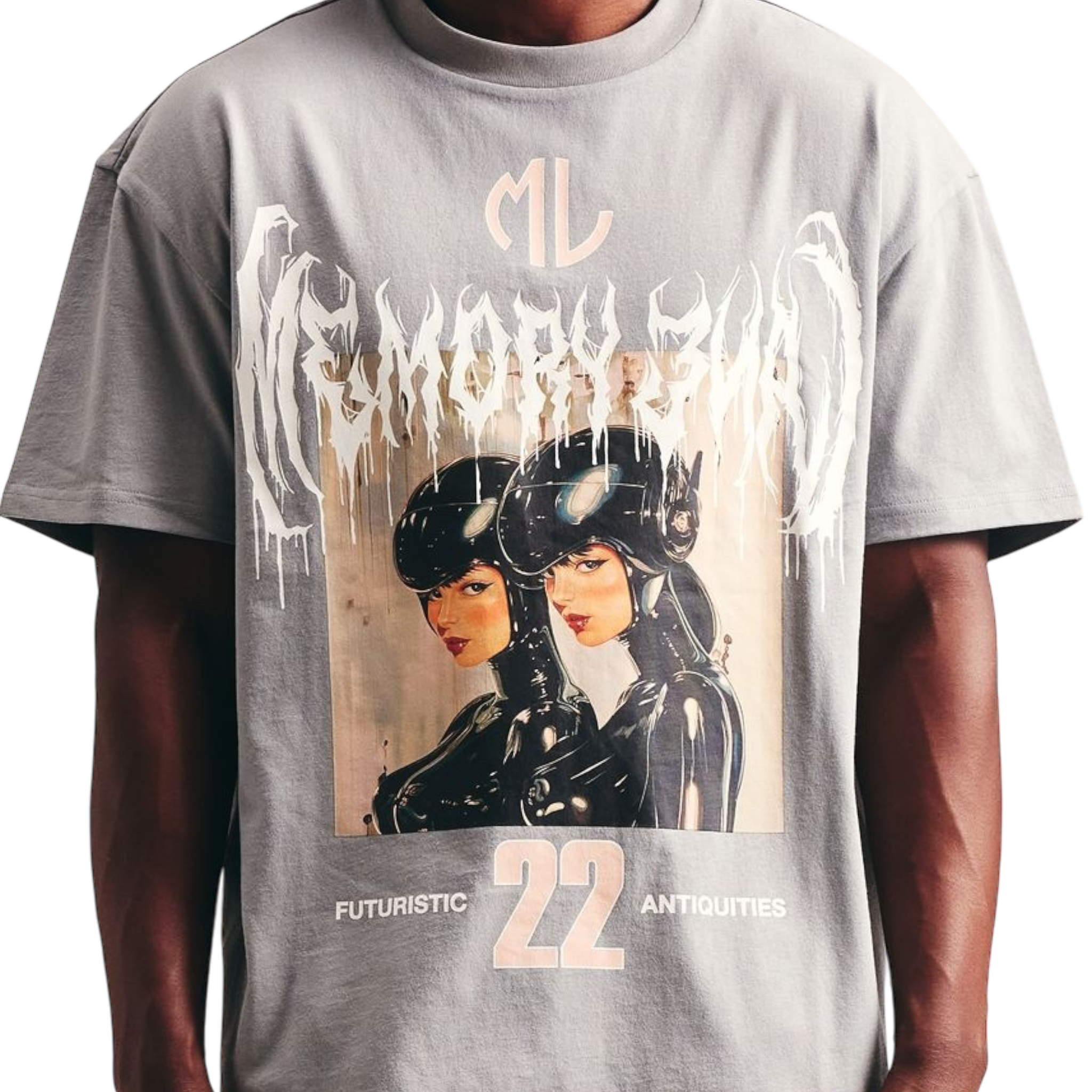 Gogo Girls Tee - Lt Grey