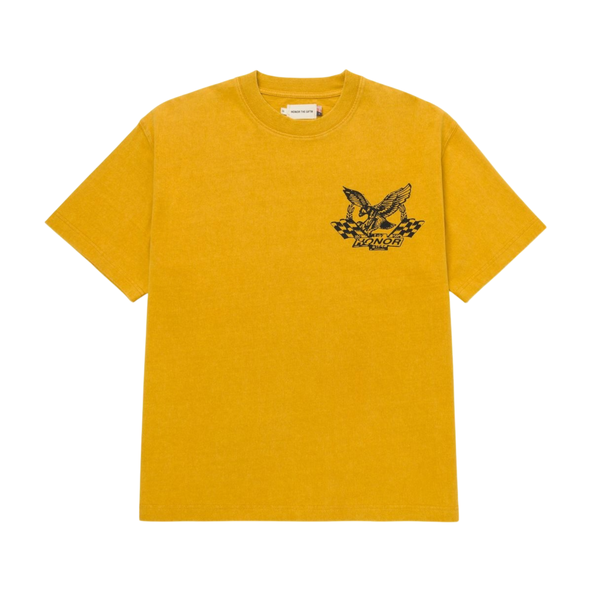 Honor The Gift Vintage Oil Tee - Yellow