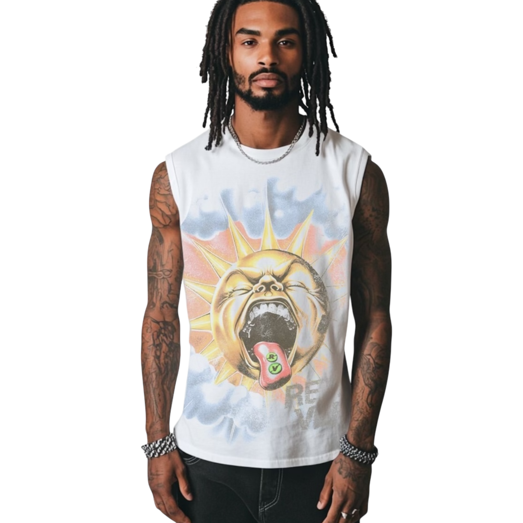 Sun Cut Off Tee