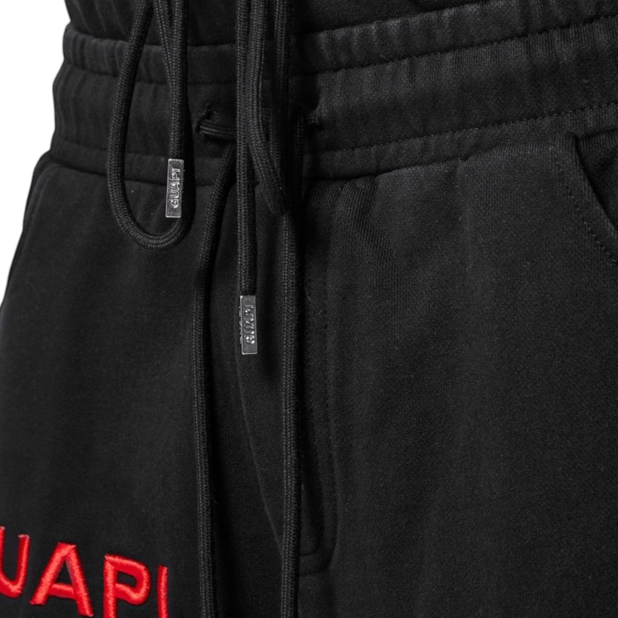 Guapi Obsidian Black Sweat Shorts