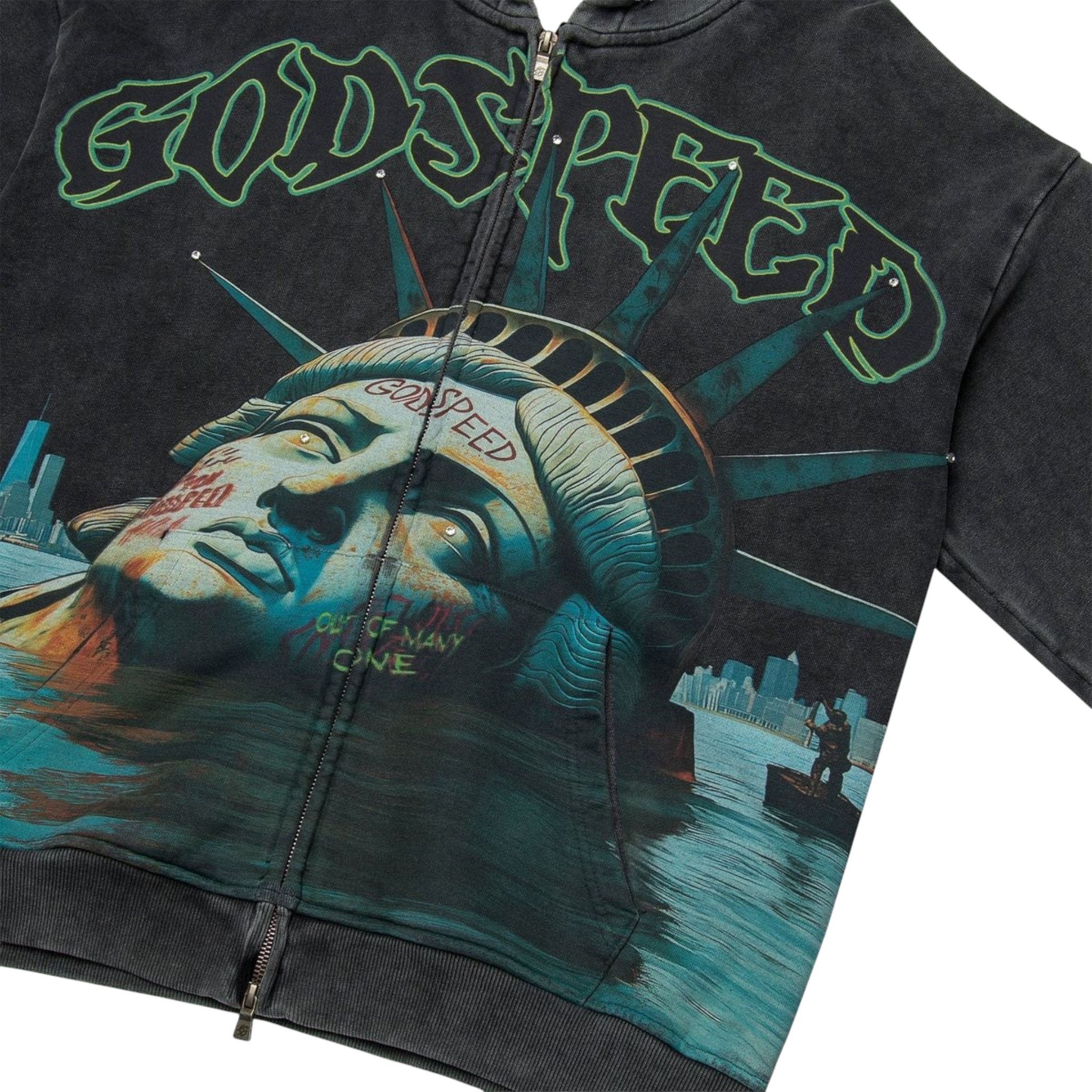 Sunken Liberty Zip Hoodie