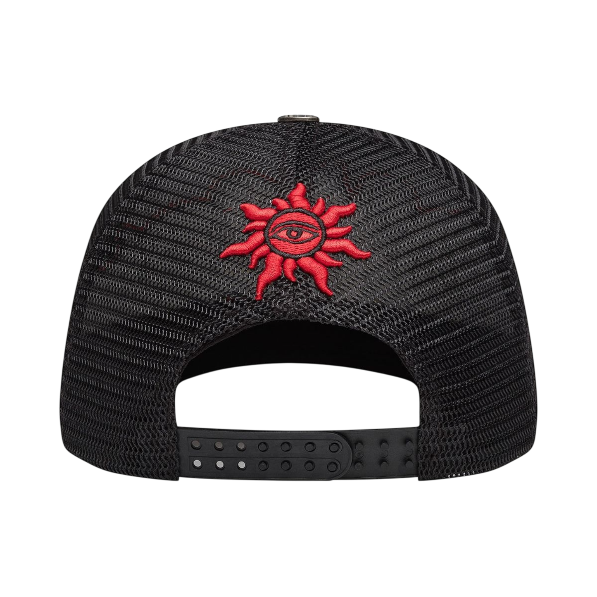 Godspeed Neo Trucker Hat (Black/Yellow/Red)