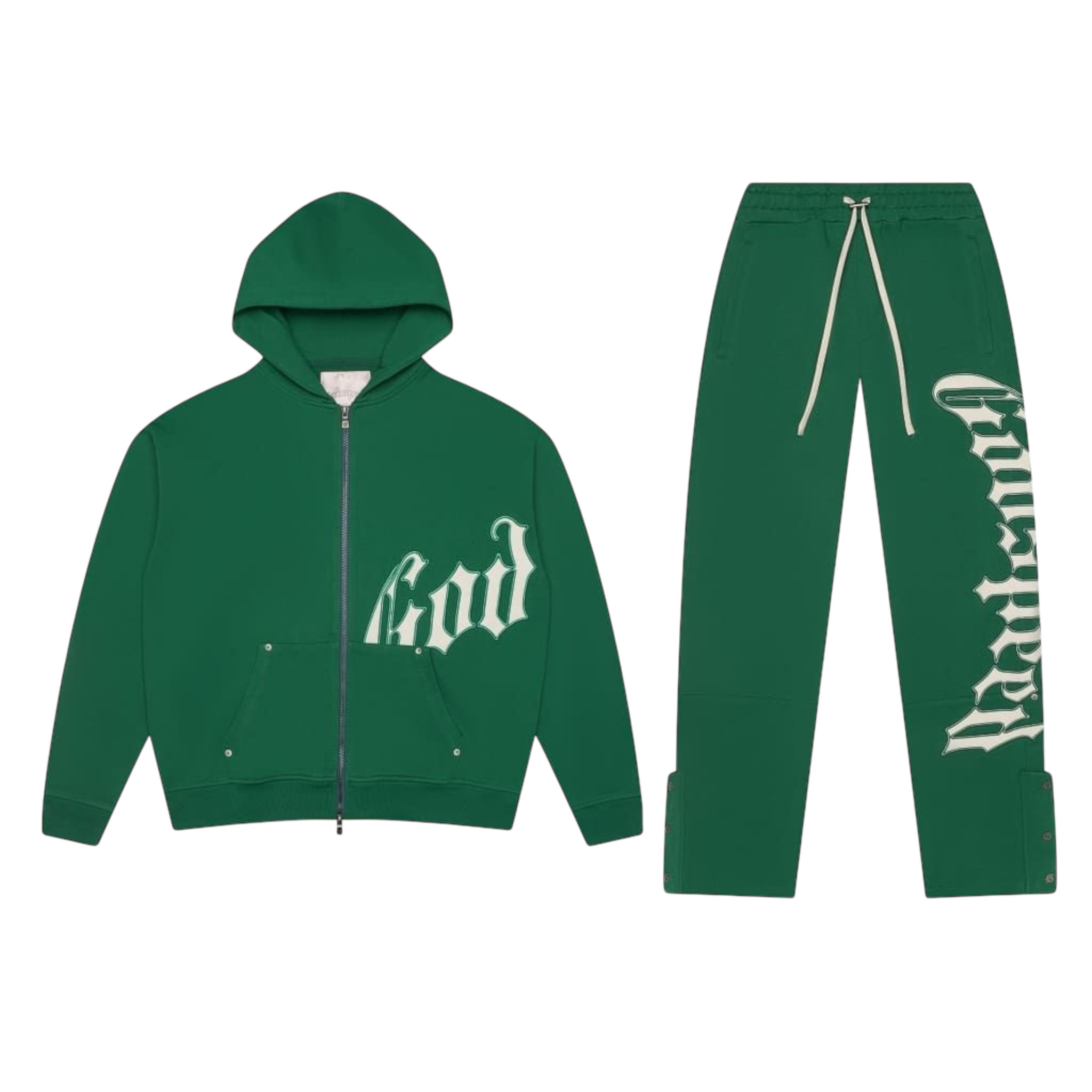 Godspeed OG Logo Sweatsuit V2 (Green/White)