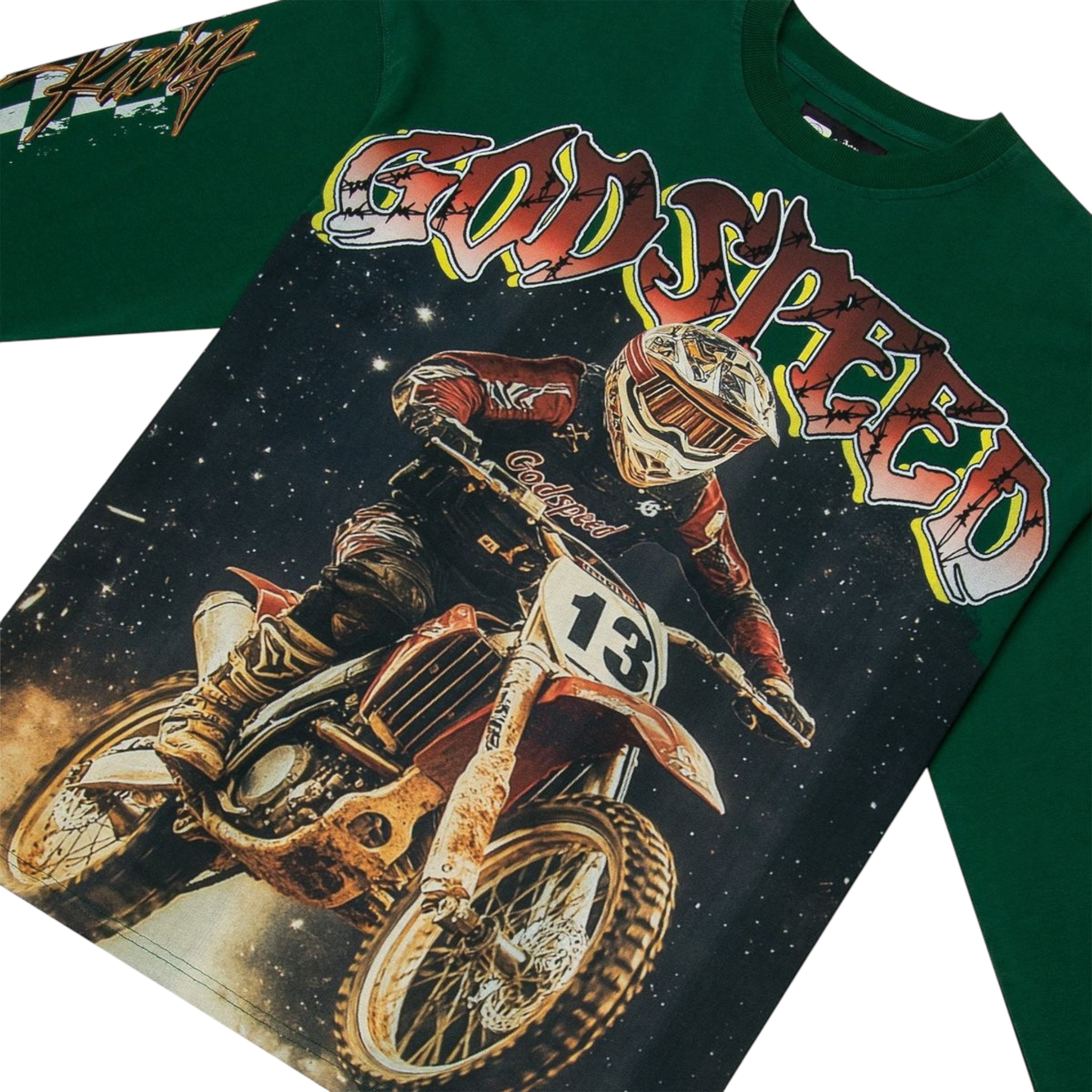 Full Throttle LS T-Shirt (Green)