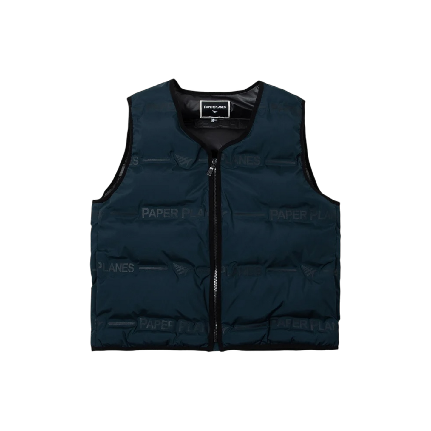 Embossed Puffer Vest