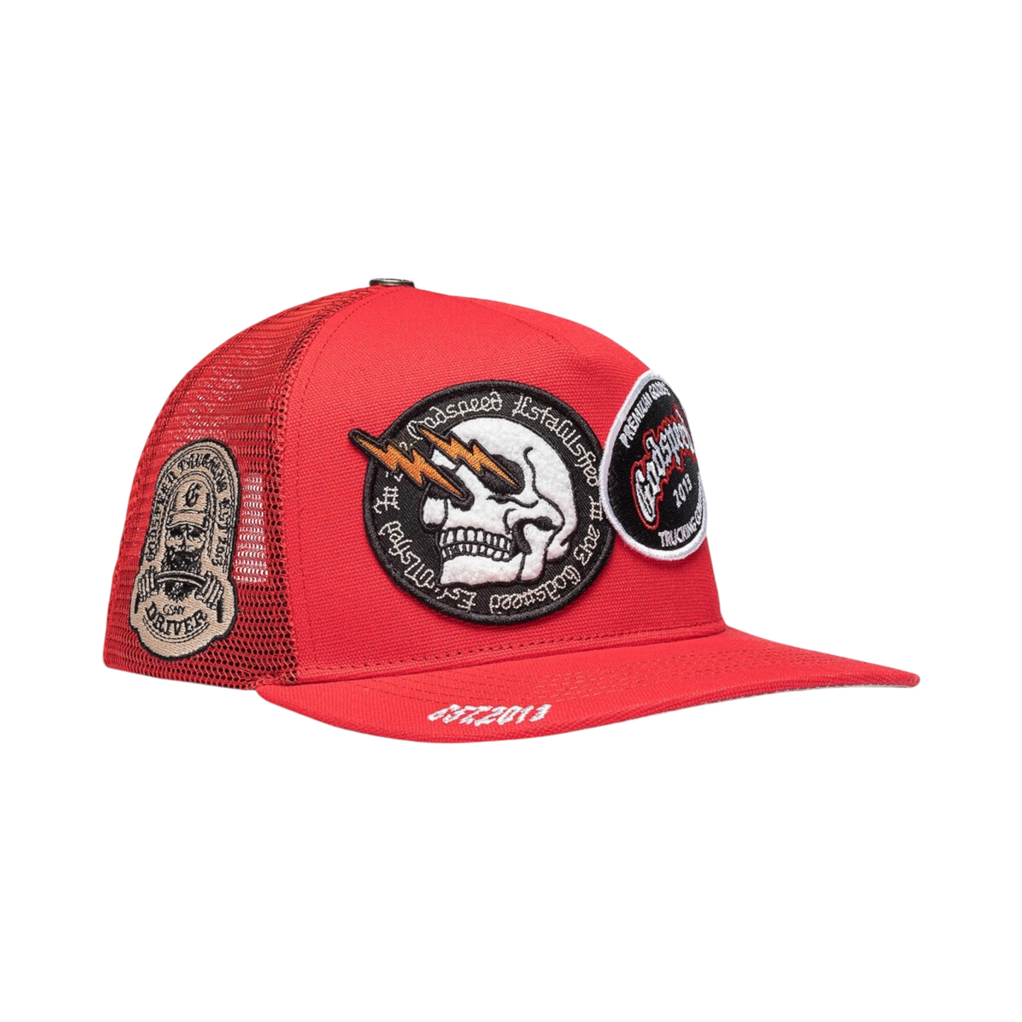 OG Dual Patch Trucker (Red)