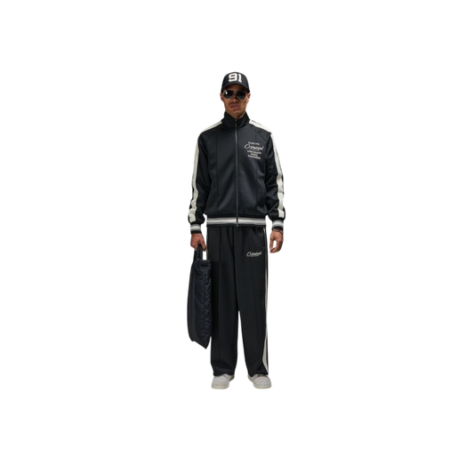 Pin Tuck Track Top