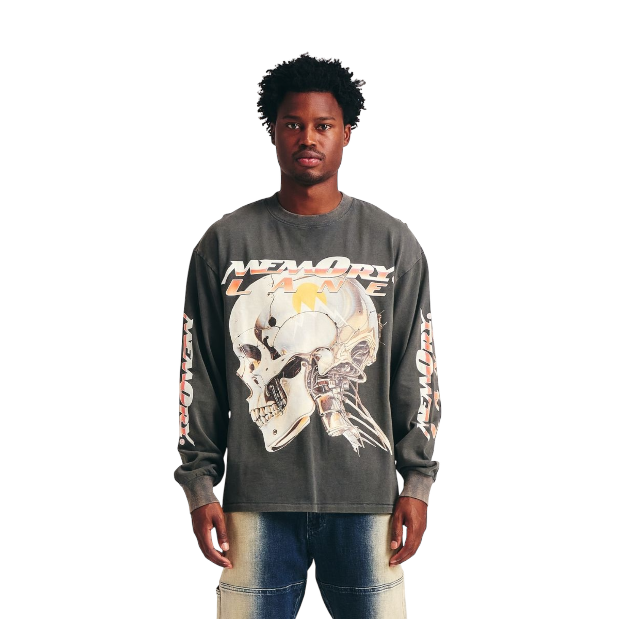 Memory Lane Chrome Tech Long Sleeve - Vintage Black