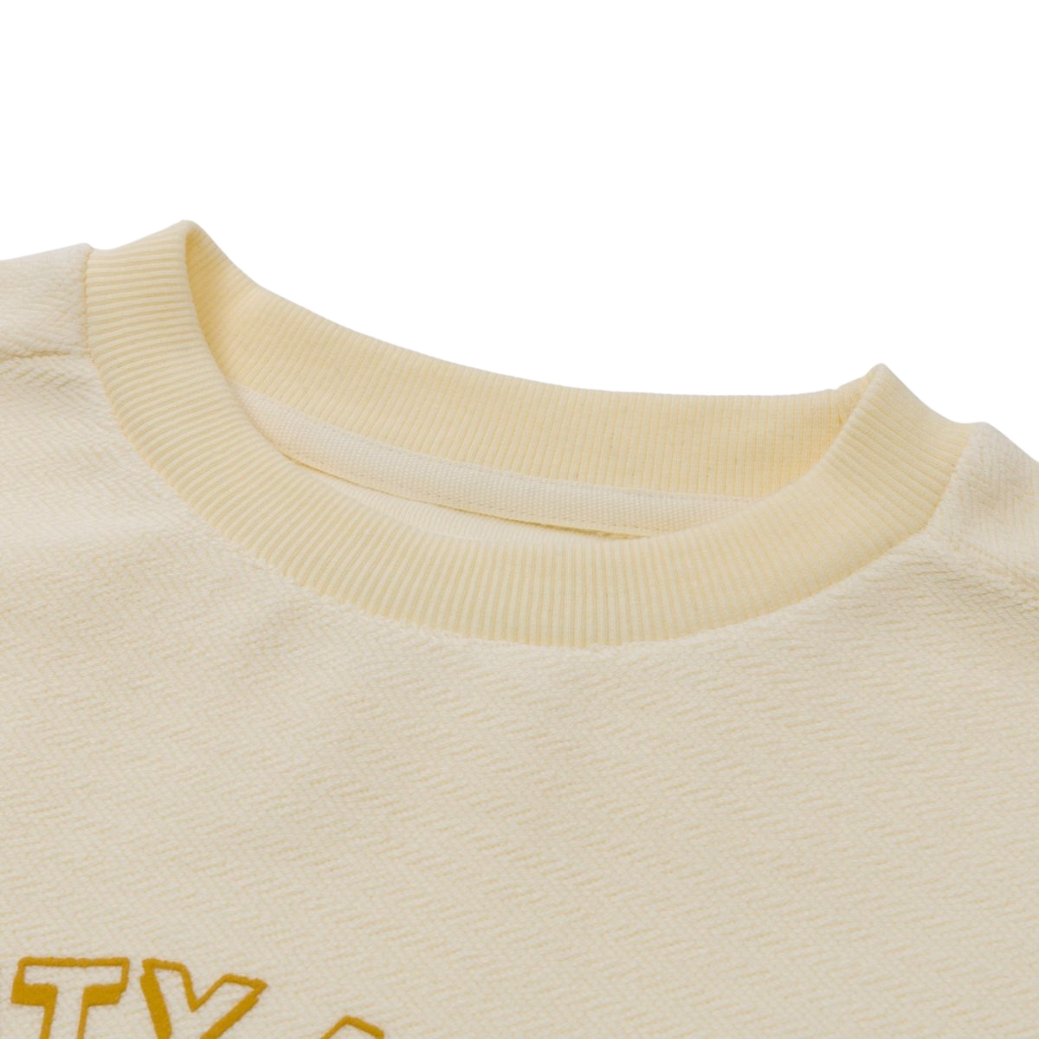 Association Herringbone Crew - White