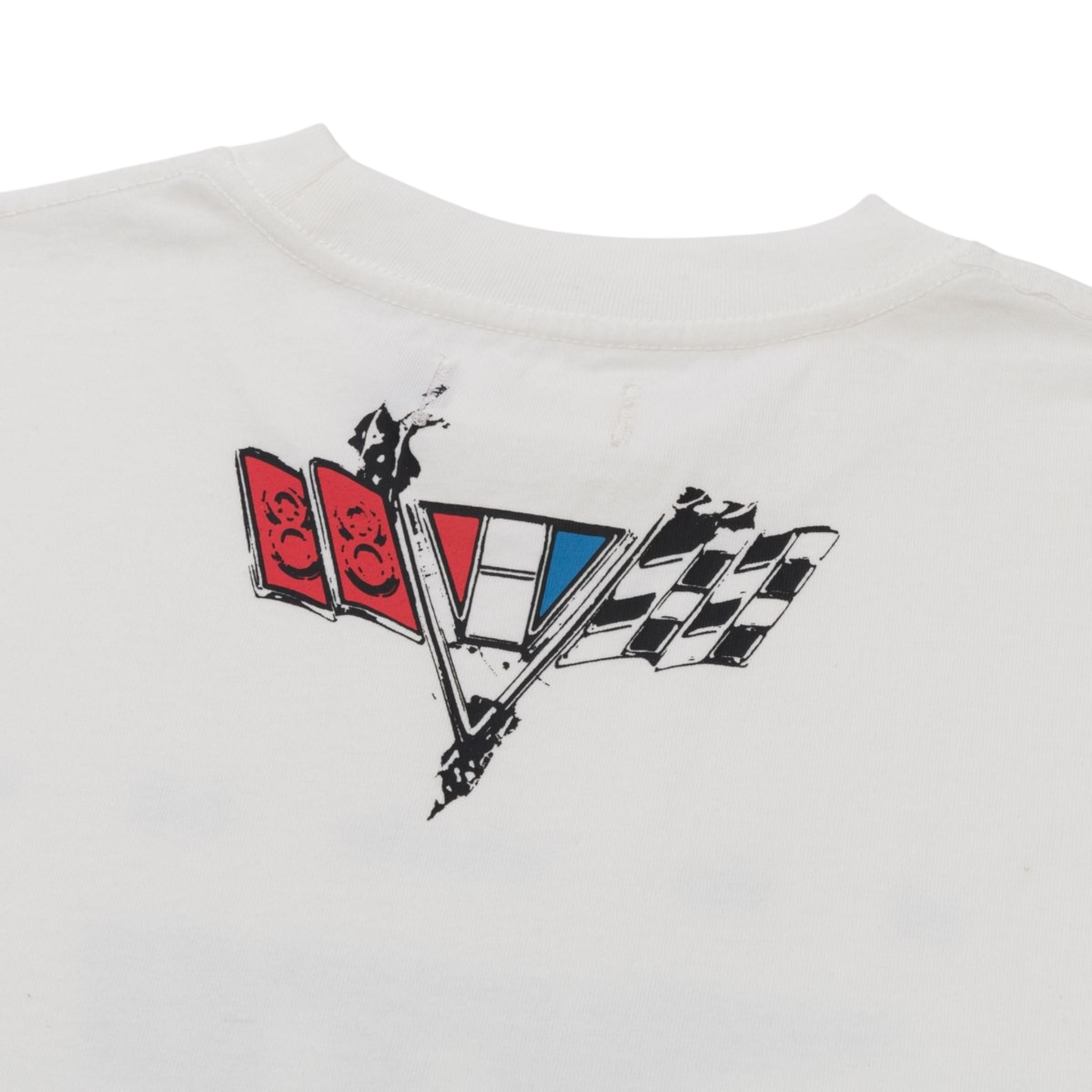 Persistence Race Tee - White