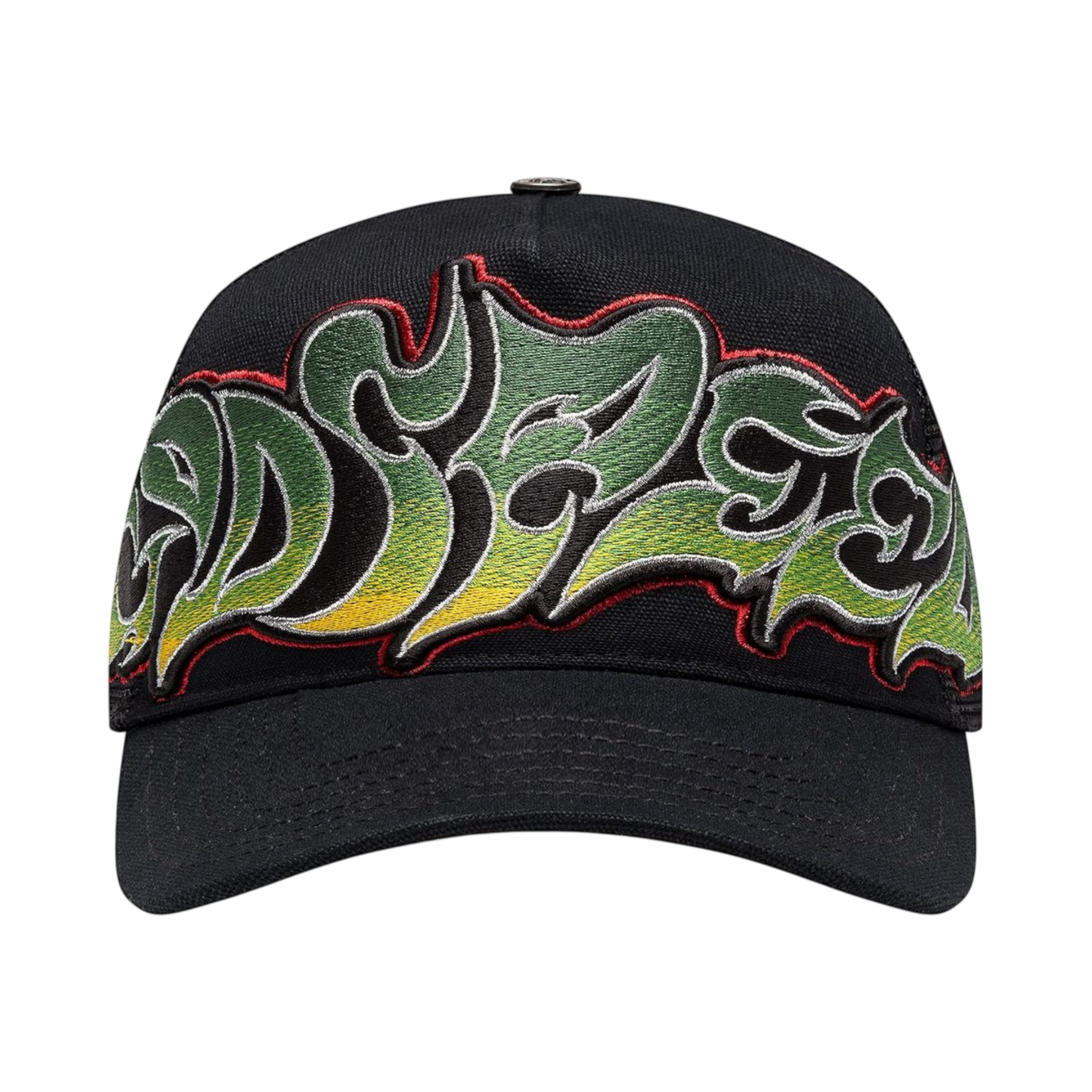 Godspeed Neo Trucker Hat (Black/Yellow/Red)
