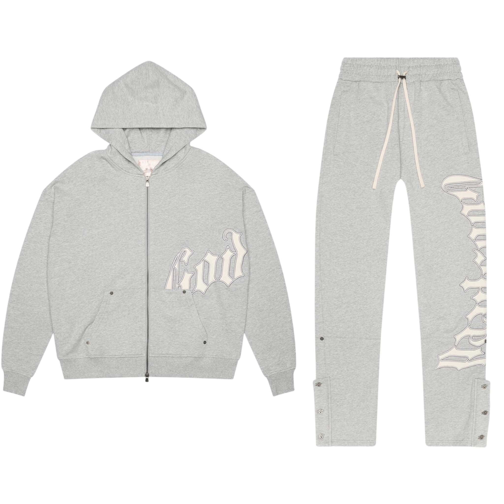 OG Logo Sweatsuit V2 (Heather Grey)